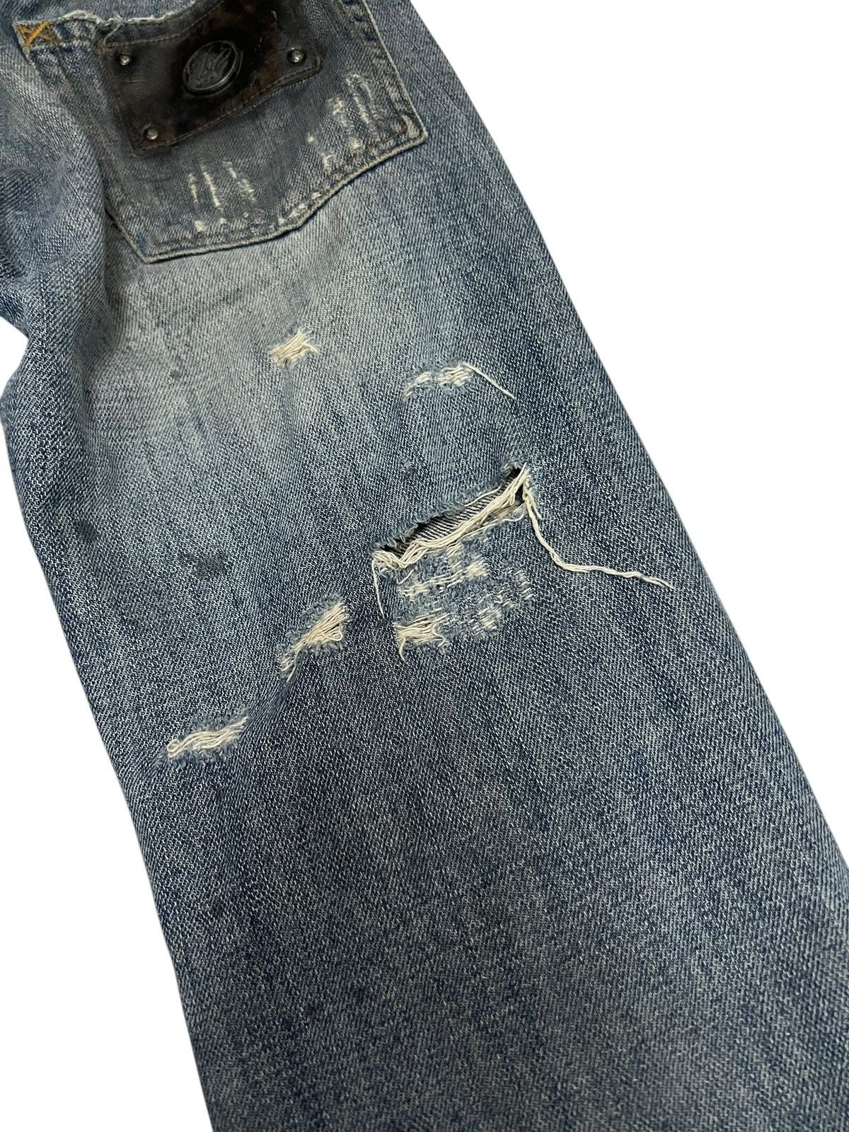 Dolce & Gabbana 💥Grunge💥Vintage Dolce & Gabbana Distress Jean Size US 30 / EU 46 - 15 Thumbnail