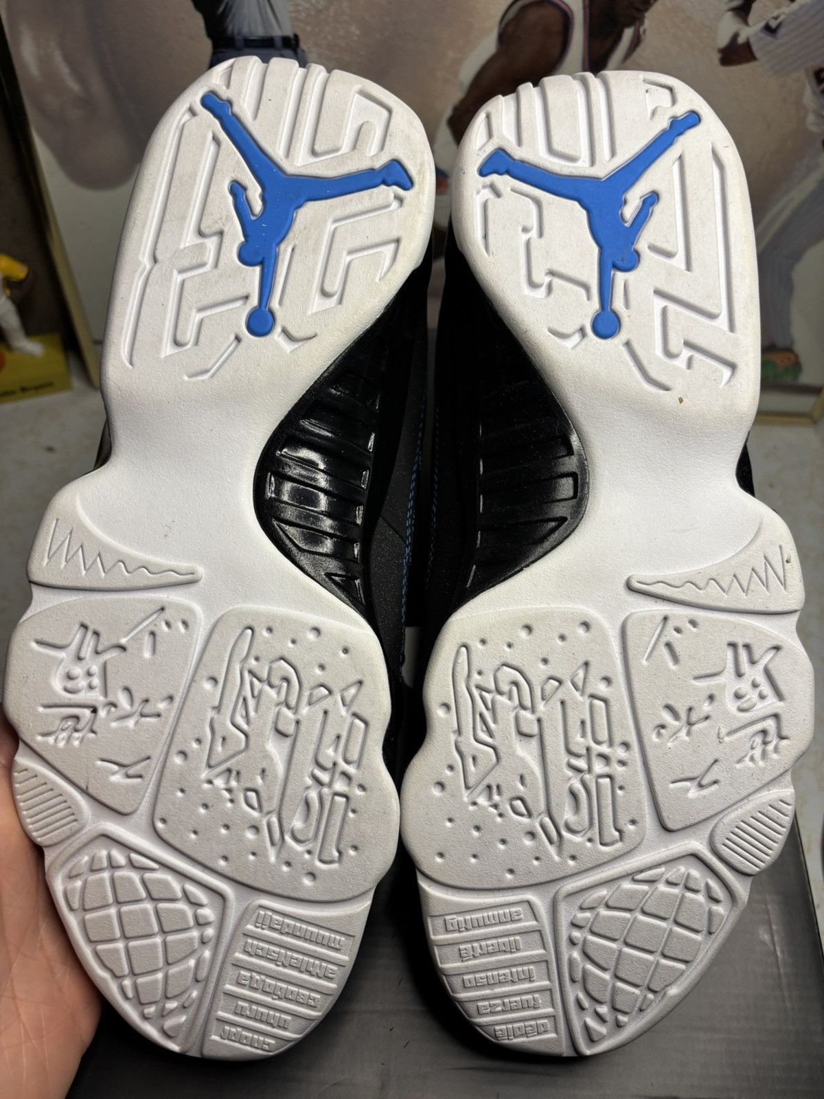 Jordan Brand Air Jordan 9 Retro OG photo blue Size US 11 / EU 44 - 5 Thumbnail