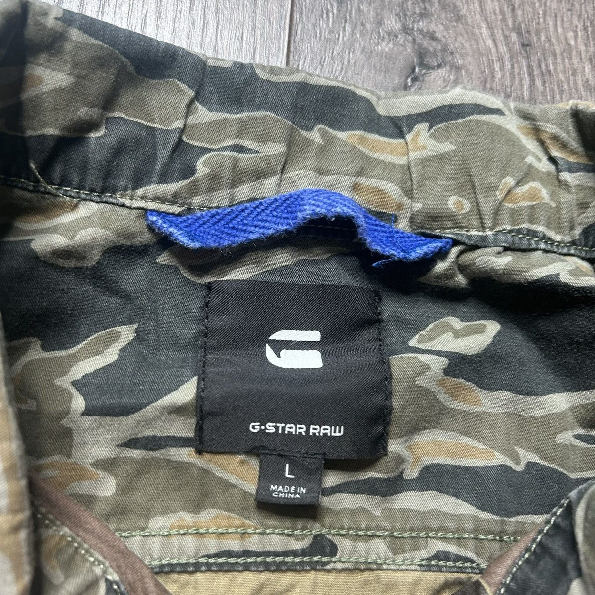 G-Star G-Star raw multi camo zip up jacket Size US L / EU 52-54 / 3 - 3 Thumbnail