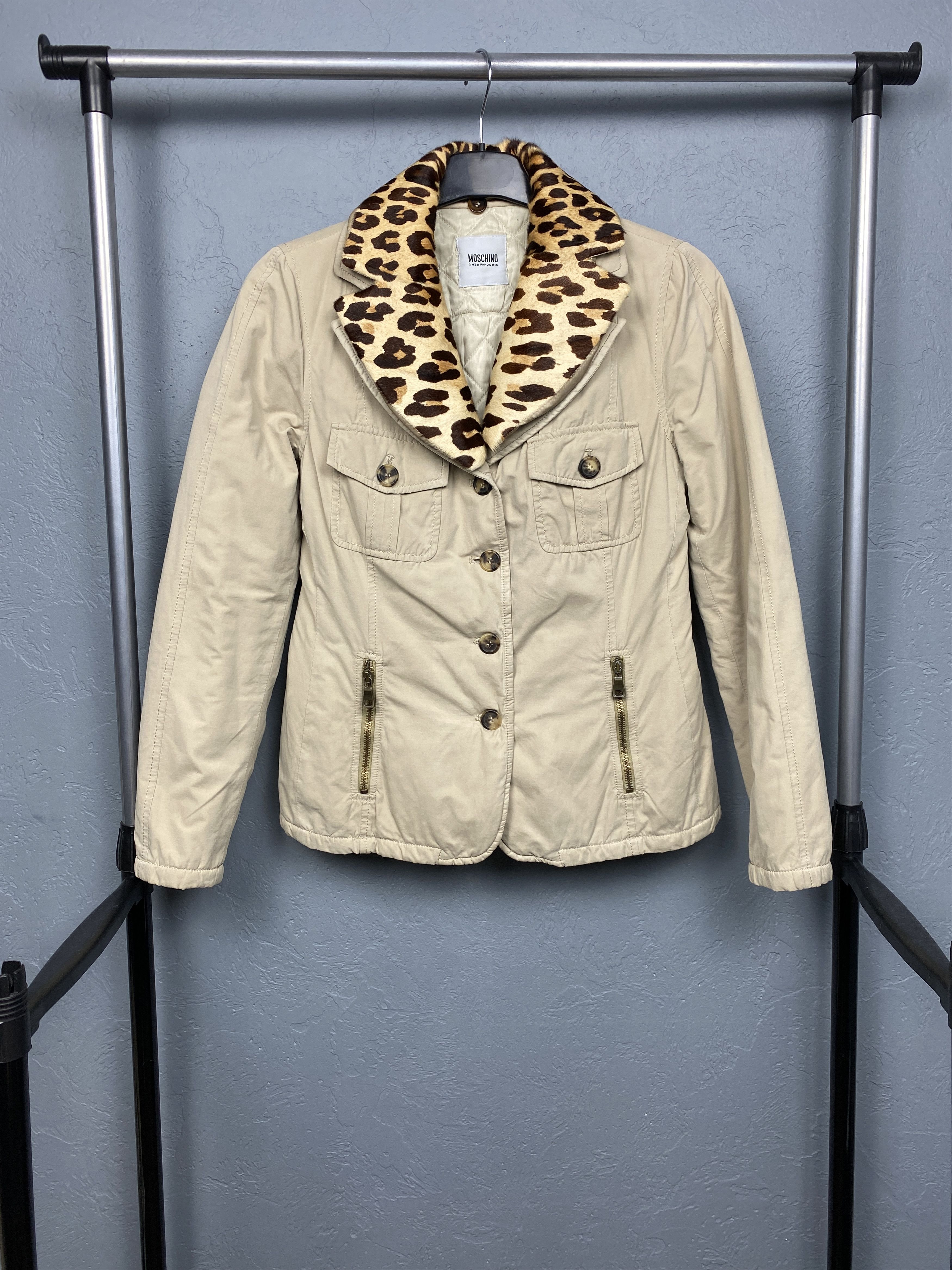 Moschino Chip And Chic Vintage Womens Jacket