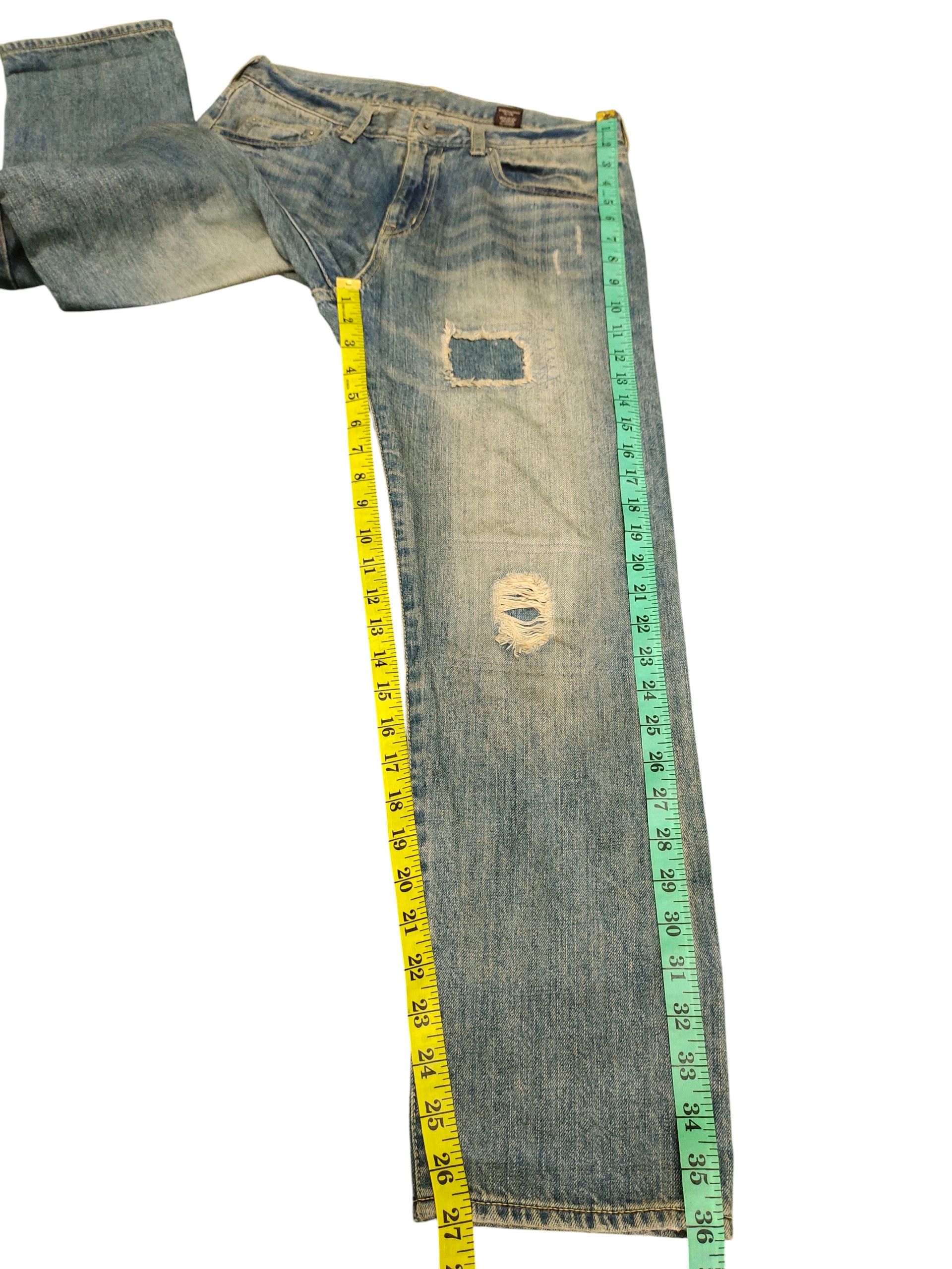 Comme des Garcons × Undercover Vintage Urban Research Doors Japan Patchwork Distress Jeans Size US 28 / EU 44 - 15 Thumbnail