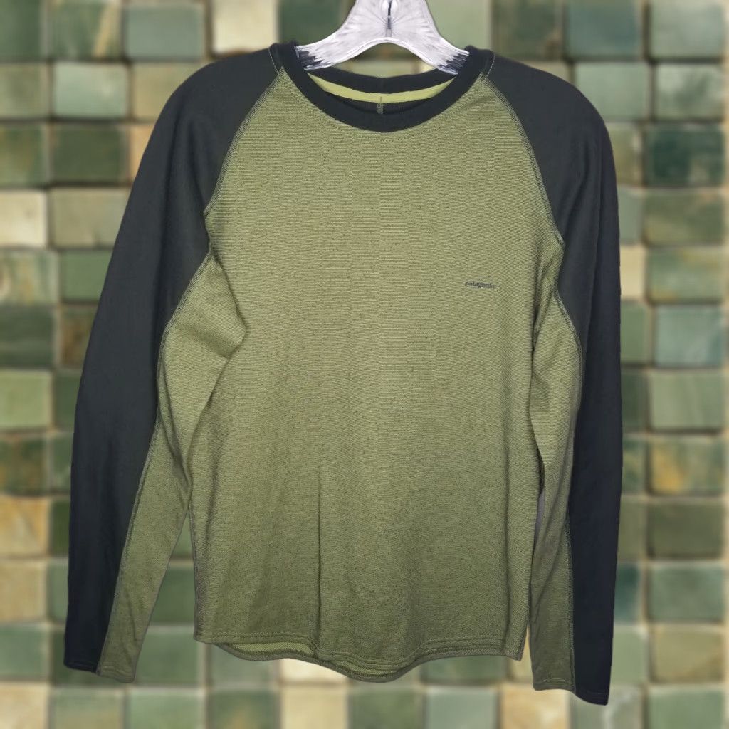 Patagonia Patagonia Mens Green Long Sleeve Activewear Top Size S Size US S / EU 44-46 / 1 - 1 Thumbnail