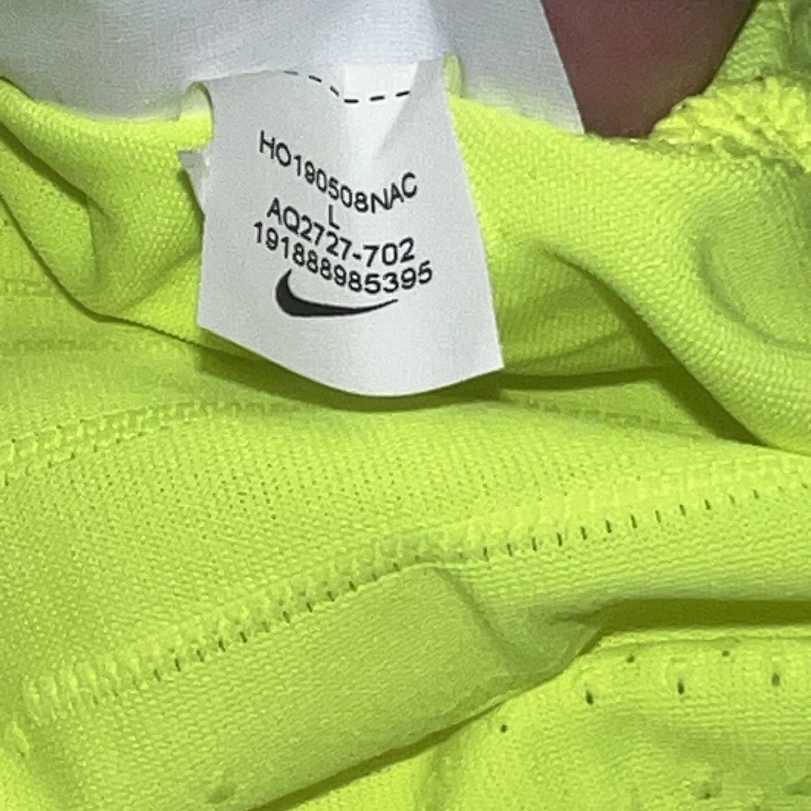 Nike Nike Vaporknit II Soccer Shirt Jersey Volt Large AQ2727-702 Size L / US 10 / IT 46 - 10 Thumbnail