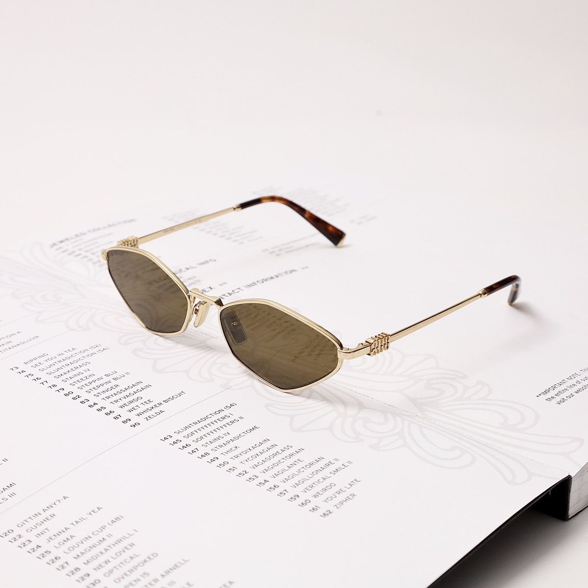 MIU MIU 0MU 56ZS SUNGLASSES