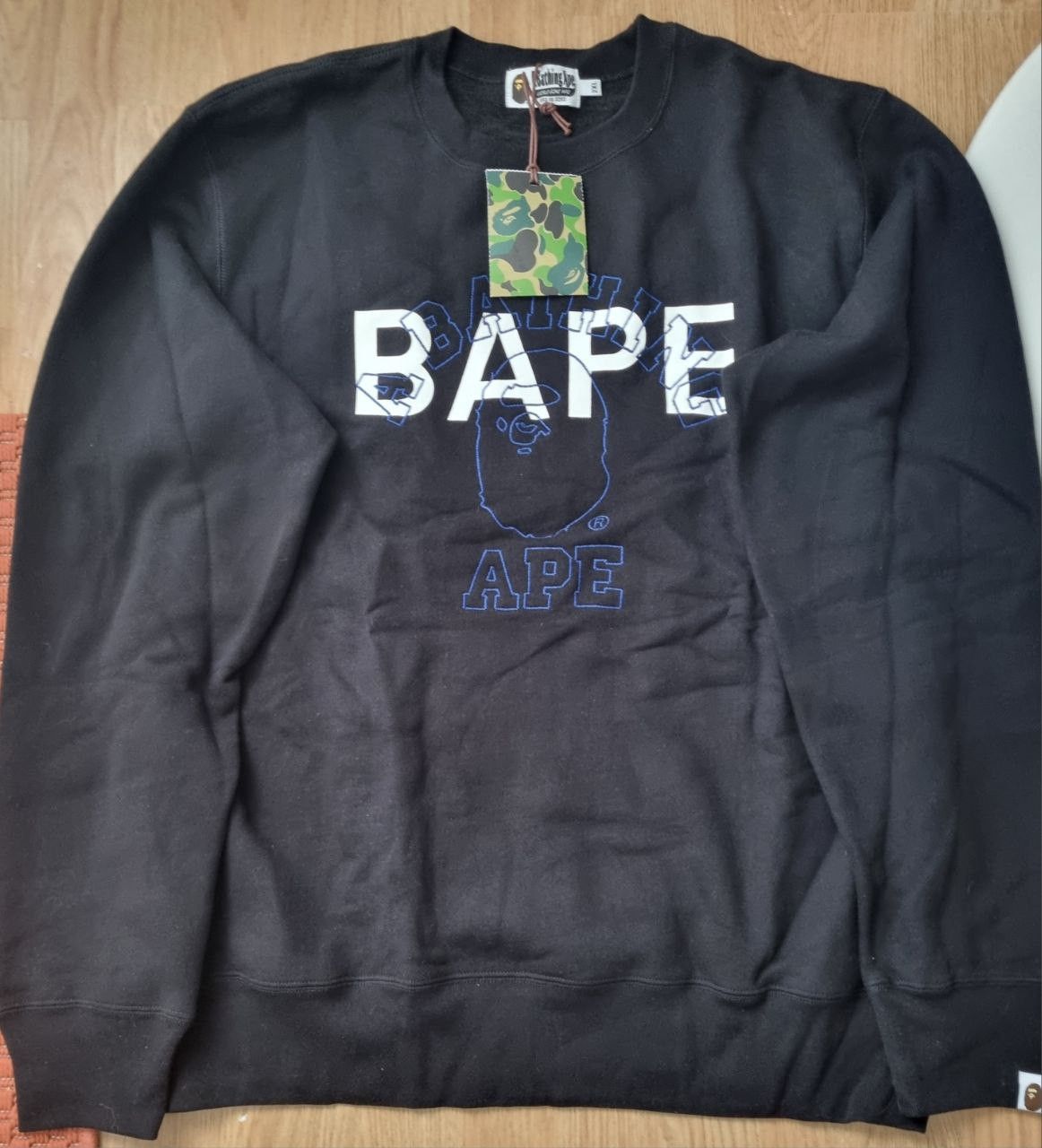 Bape BAPE College Crewneck Size US XXL / EU 58 / 5 - 1 Thumbnail