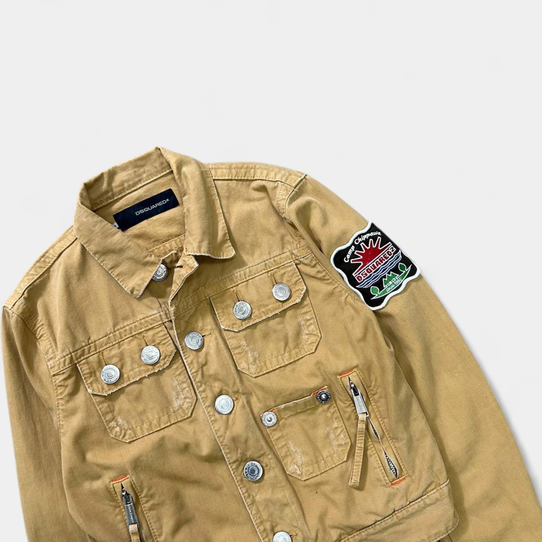 Dsquared2 Dsquared2 Utility-Cargo Denim Jacket Size US M / EU 48-50 / 2 - 2 Thumbnail