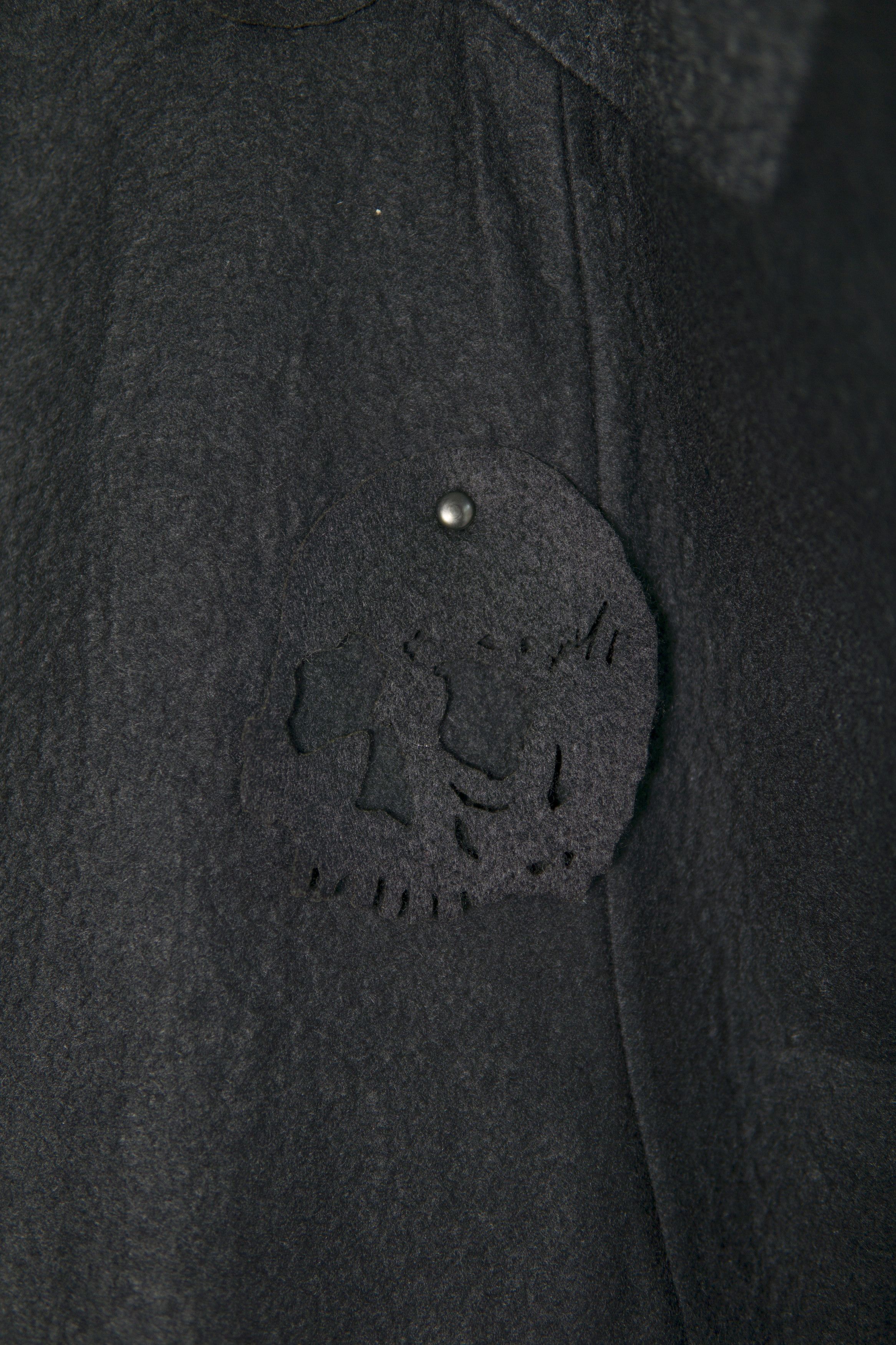 Undercover FW05 Laser Cut Skull Wool Jacket Size US L / EU 52-54 / 3 - 1 Thumbnail