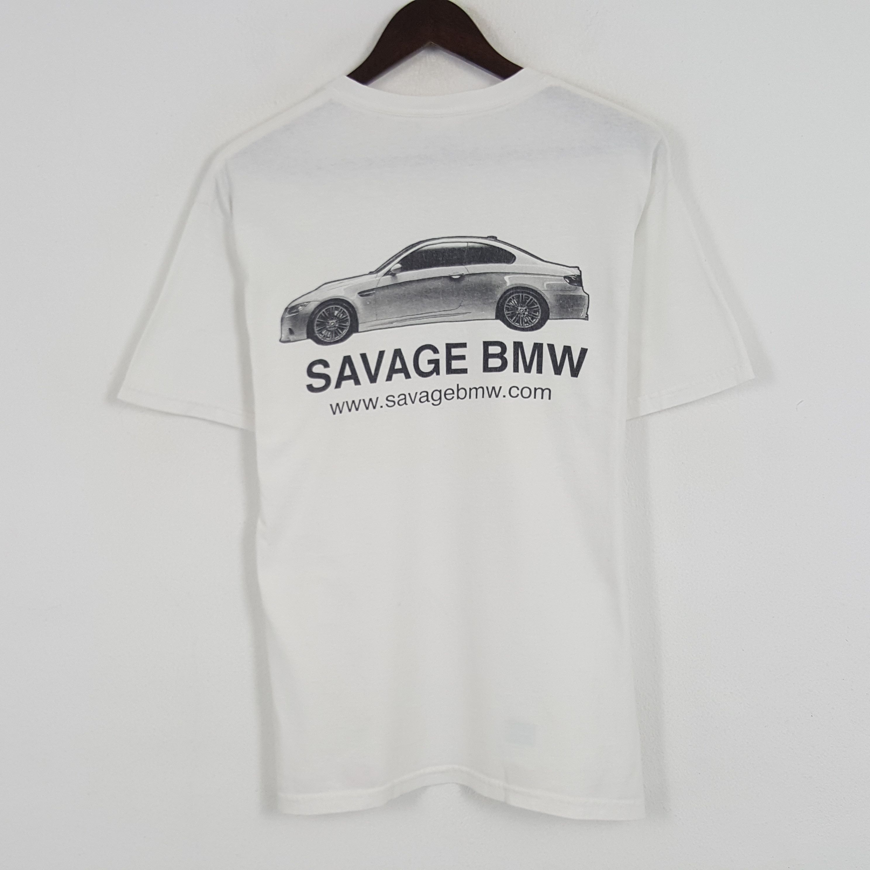 Vintage Vintage Savage BMW Tshirt Size US M / EU 48-50 / 2 - 1 Thumbnail