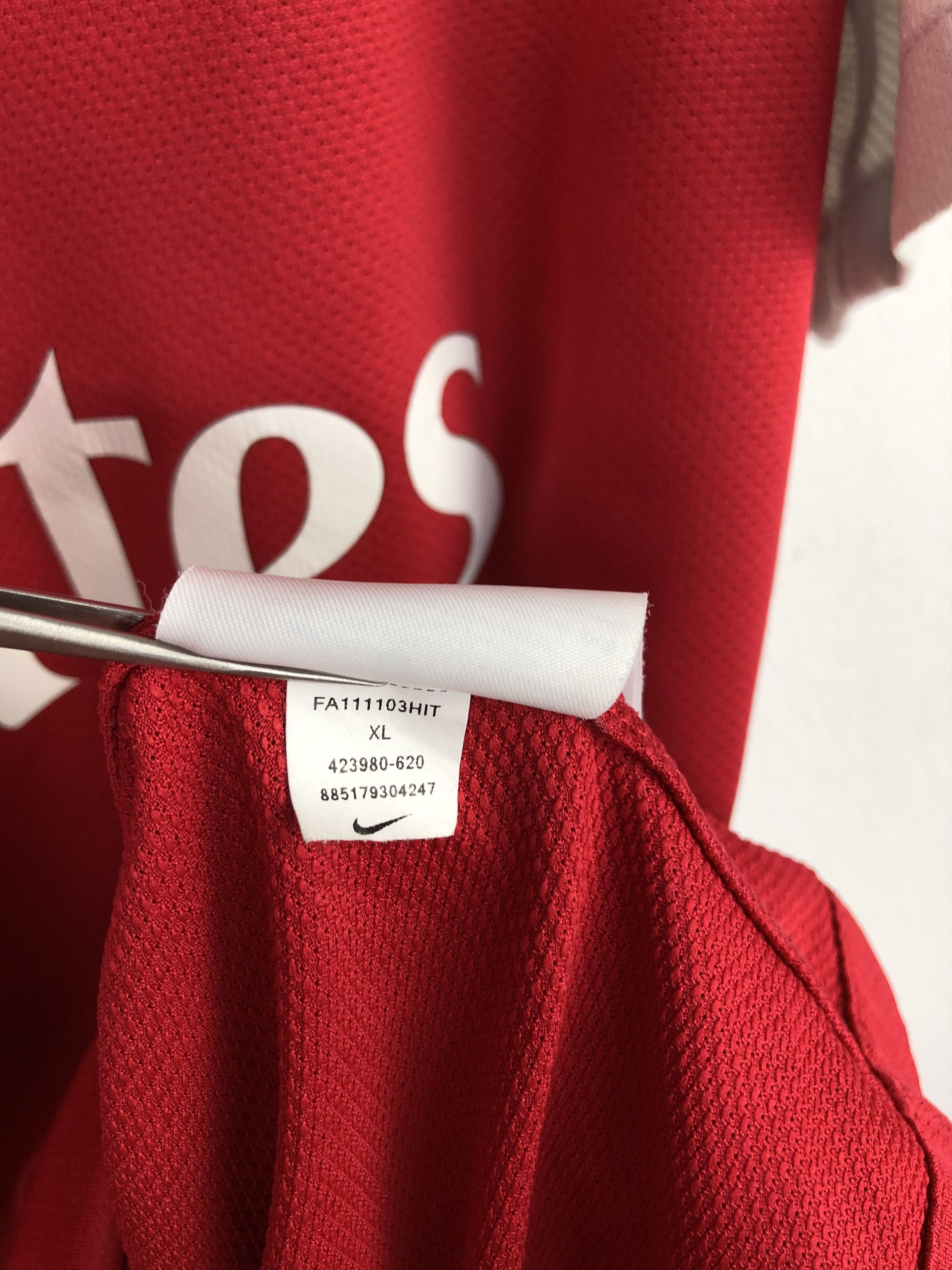 Nike Arsenal football shirt Soccer Nike Jersey Gunners Tee Hype Size US XL / EU 56 / 4 - 12 Thumbnail
