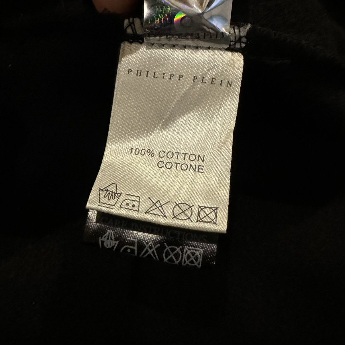 Philipp Plein Philipp Plein Men’s Zip Hoodie Size M-L Size US L / EU 52-54 / 3 - 18 Thumbnail