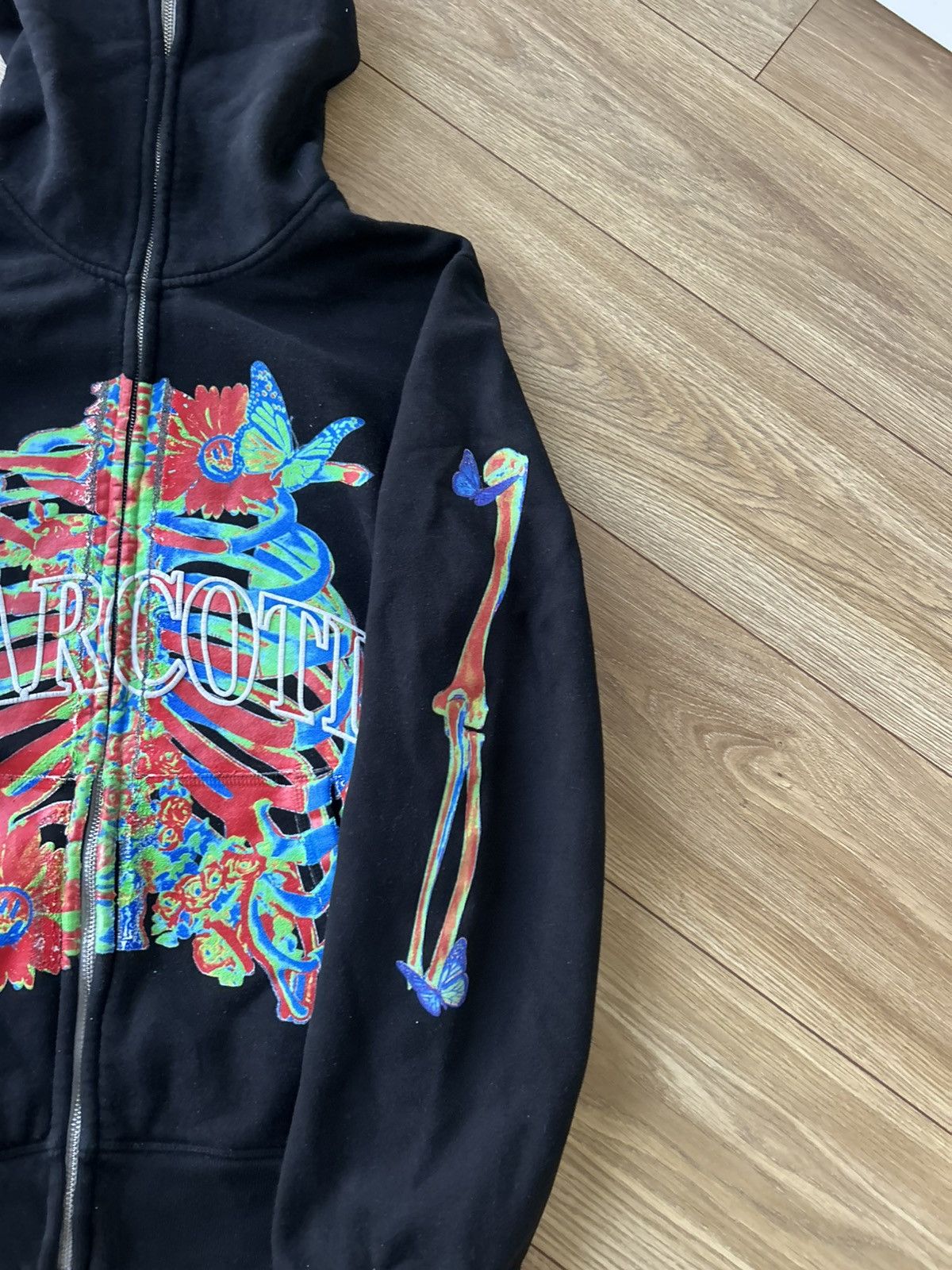 Glo Gang Gnarcotic full zip bones hoodie glo gang style Size US XL / EU 56 / 4 - 3 Thumbnail