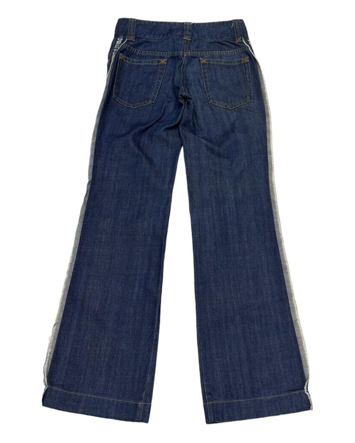 Dolce & Gabbana DOLCE & GABBANA SIDE LOGO DENIM JEANS Size 27" / US 4 / IT 40 - 2 Thumbnail