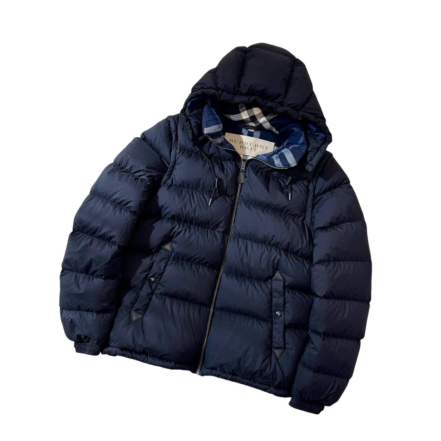Burberry Burberry Brit Navy Peacoat | Grailed