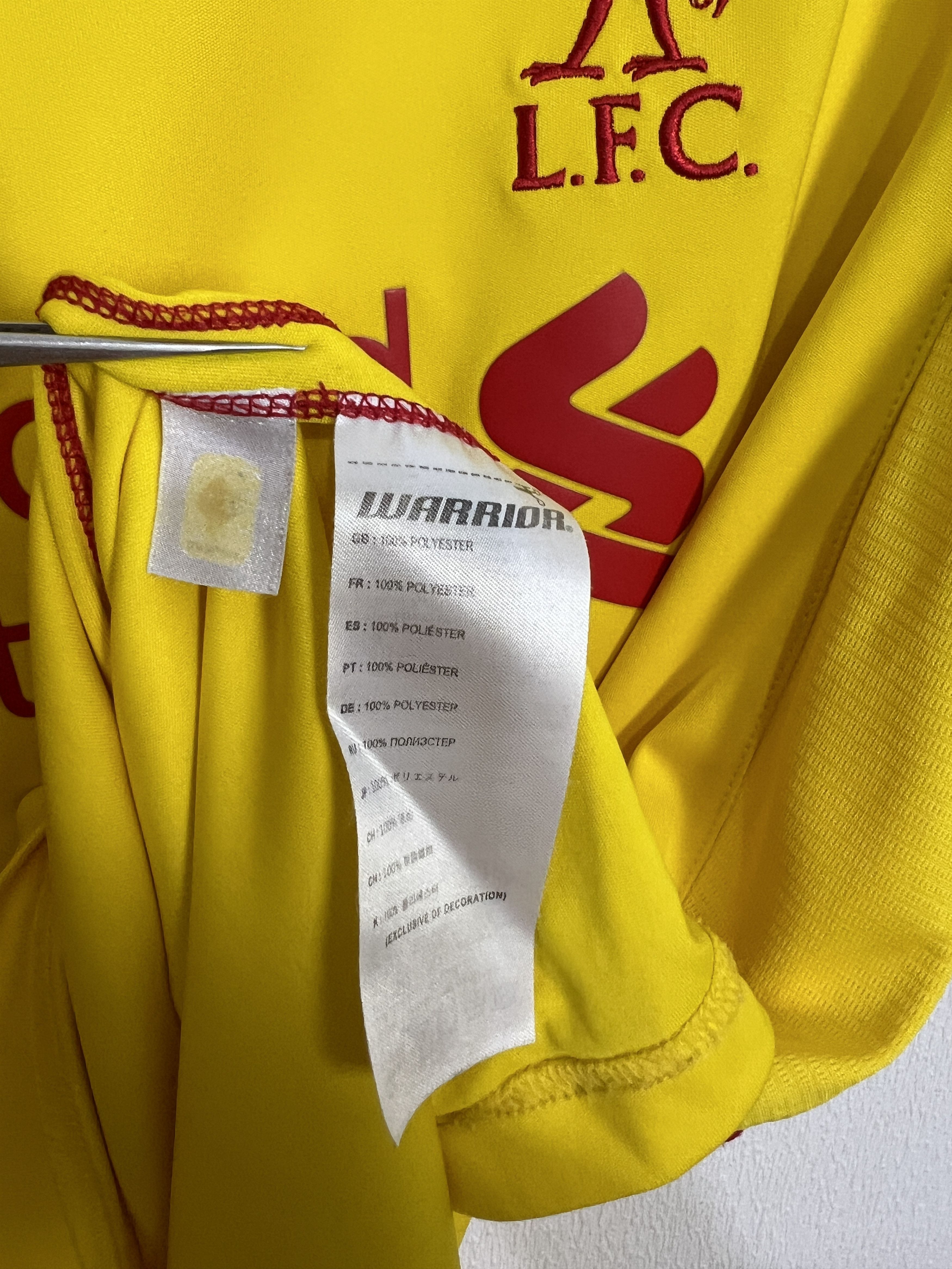 Warrior Liverpool football shirt 2014 Soccer Warrior Jersey Trikot Size US XL / EU 56 / 4 - 6 Thumbnail