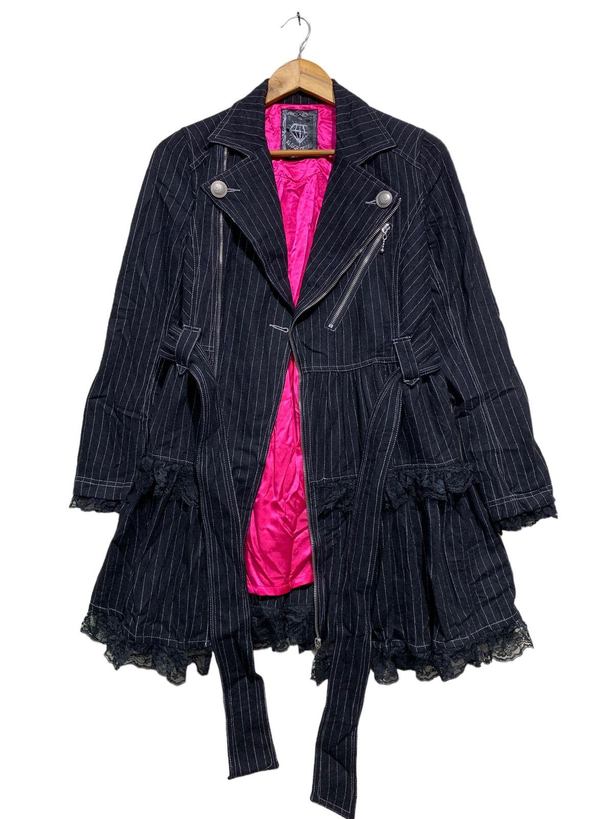 Japanese Brand 🔥ALGONQUIN BONDAGE GOTHIC JACKETS Size M / US 6-8 / IT 42-44 - 1 Thumbnail