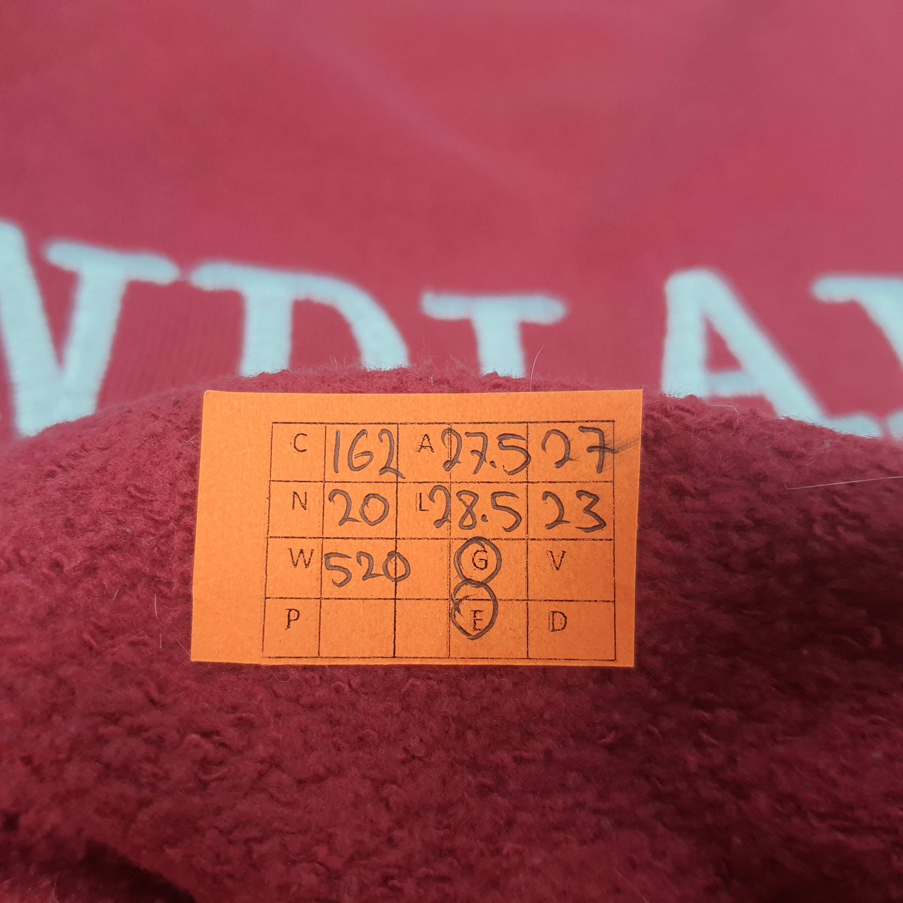 Lee × Vintage Vintage Indiana Spell Out Embroidered Spell Out Sweatshirt Size US XL / EU 56 / 4 - 8 Thumbnail