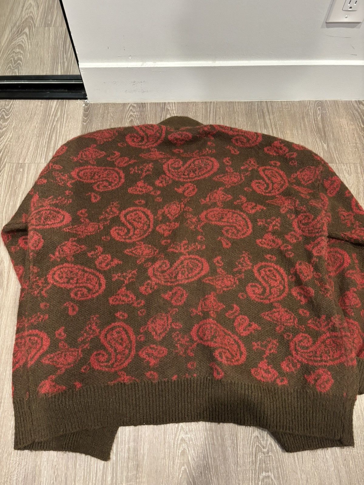 Aries Aries Paisley knit cardigan Size US L / EU 52-54 / 3 - 3 Thumbnail