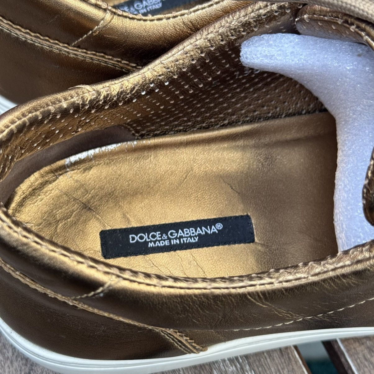 Dolce & Gabbana Dolce & Gabbana sneakers gold Size US 11 / EU 44 - 8 Thumbnail