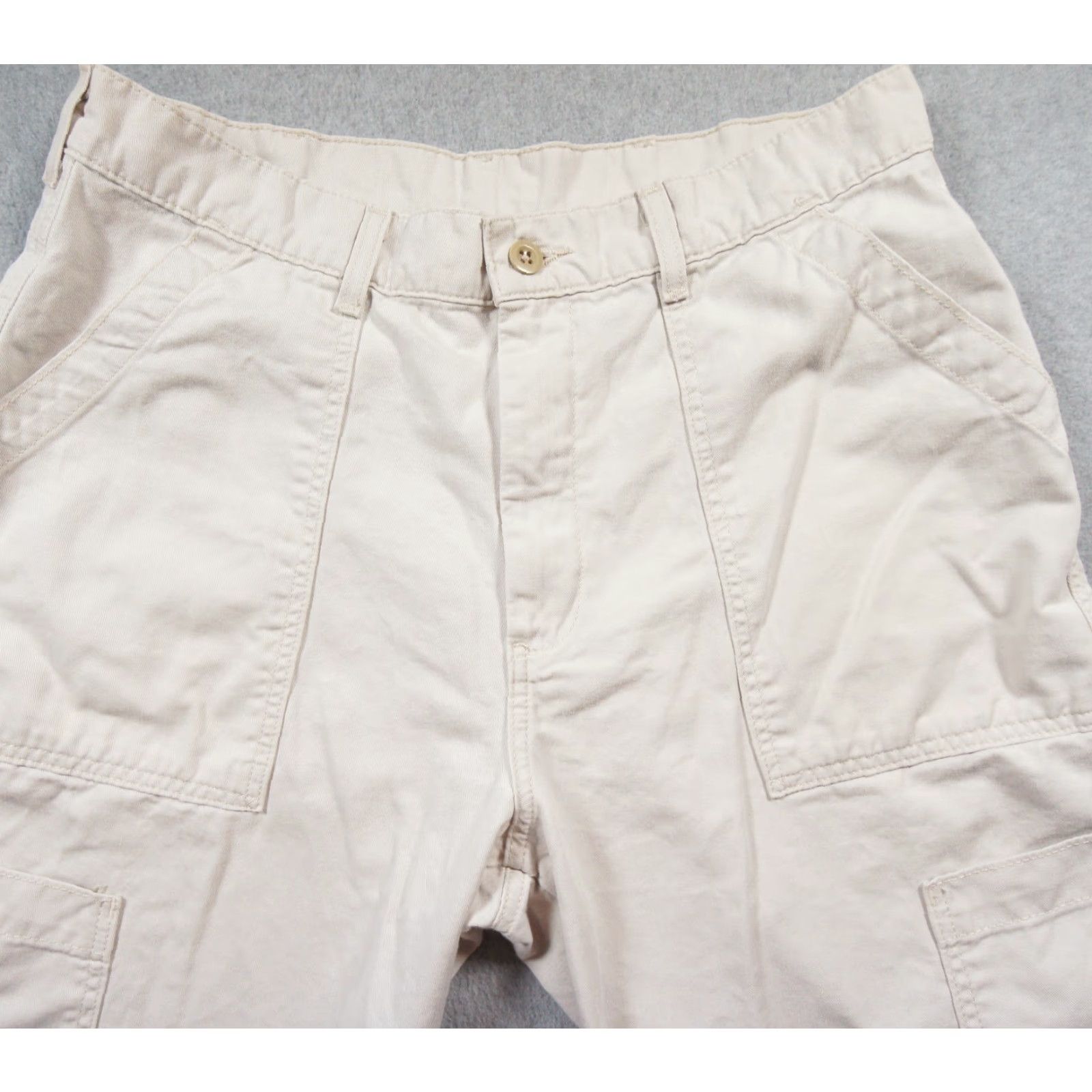 Polo Ralph Lauren VINTAGE Polo Jeans Ralph Lauren Shorts Mens 32 Beige Cargo Field Utility Y2K Size US XS / EU 42 / 0 - 5 Thumbnail