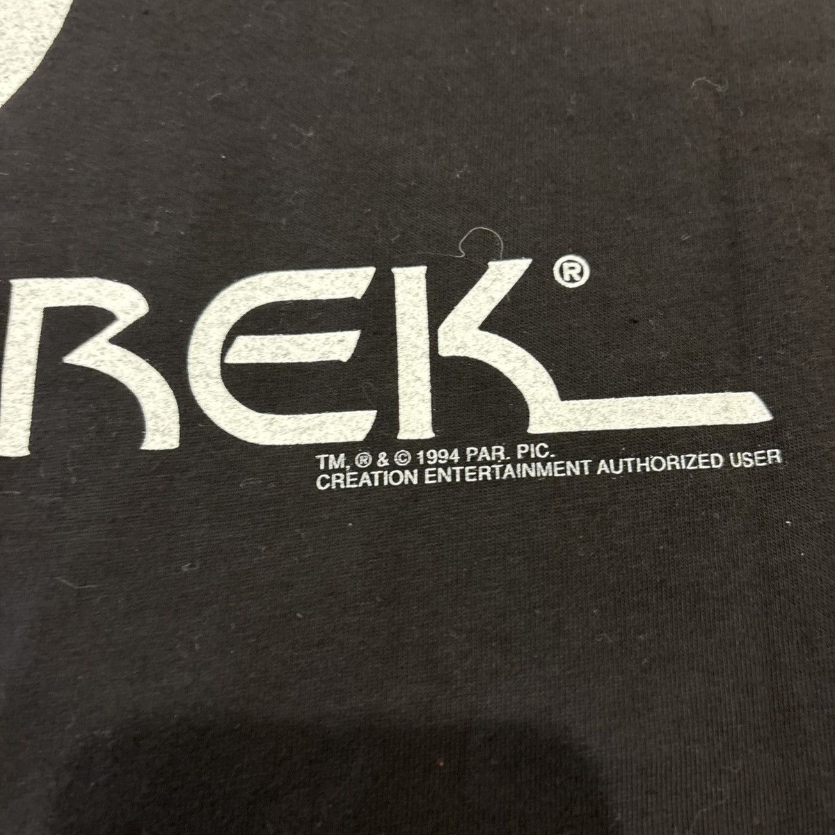 Vintage 1994 STAR TREK Double Sided Print Tv Promo Film T Shirt XL Size US XL / EU 56 / 4 - 5 Thumbnail