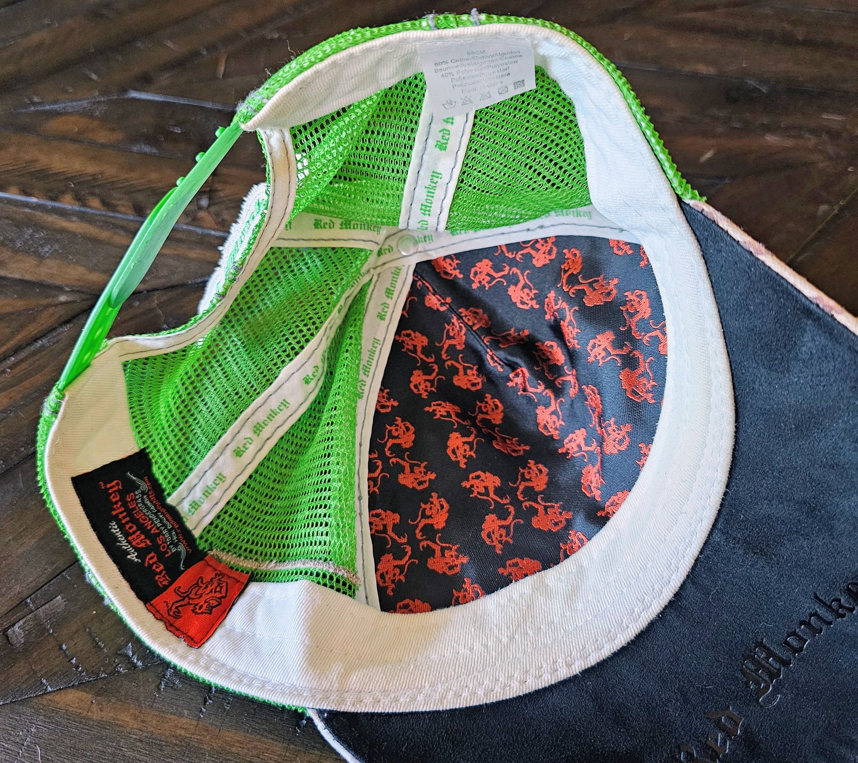 Other Red Monkey LA Doubleheaded snapback cap VINTAGE COLLECTABLE Size ONE SIZE - 7 Thumbnail