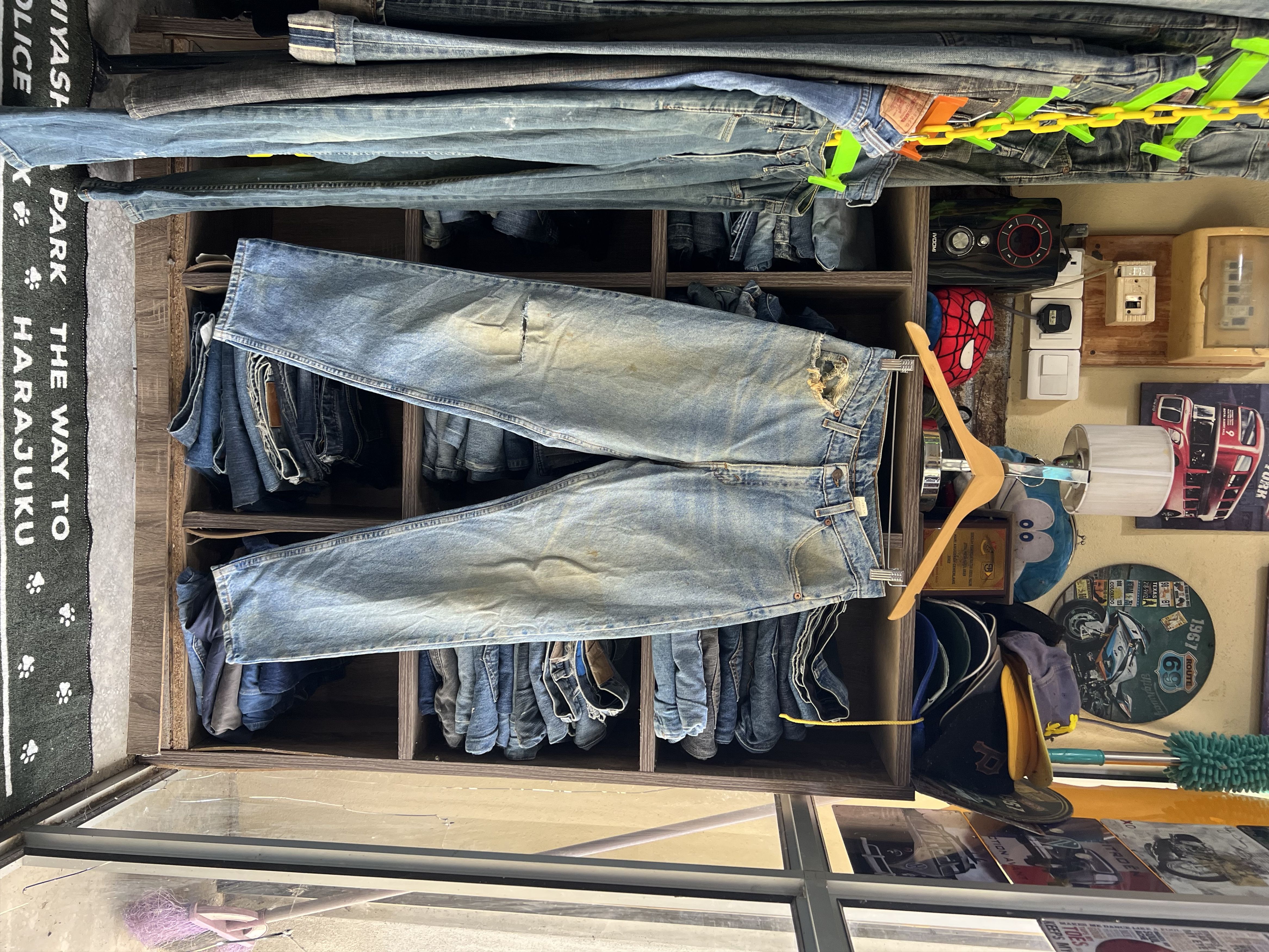 Levi's Vintage Clothing 🔥Vintage Levis 550 Distressed Denim Size US 30 / EU 46 - 21 Thumbnail