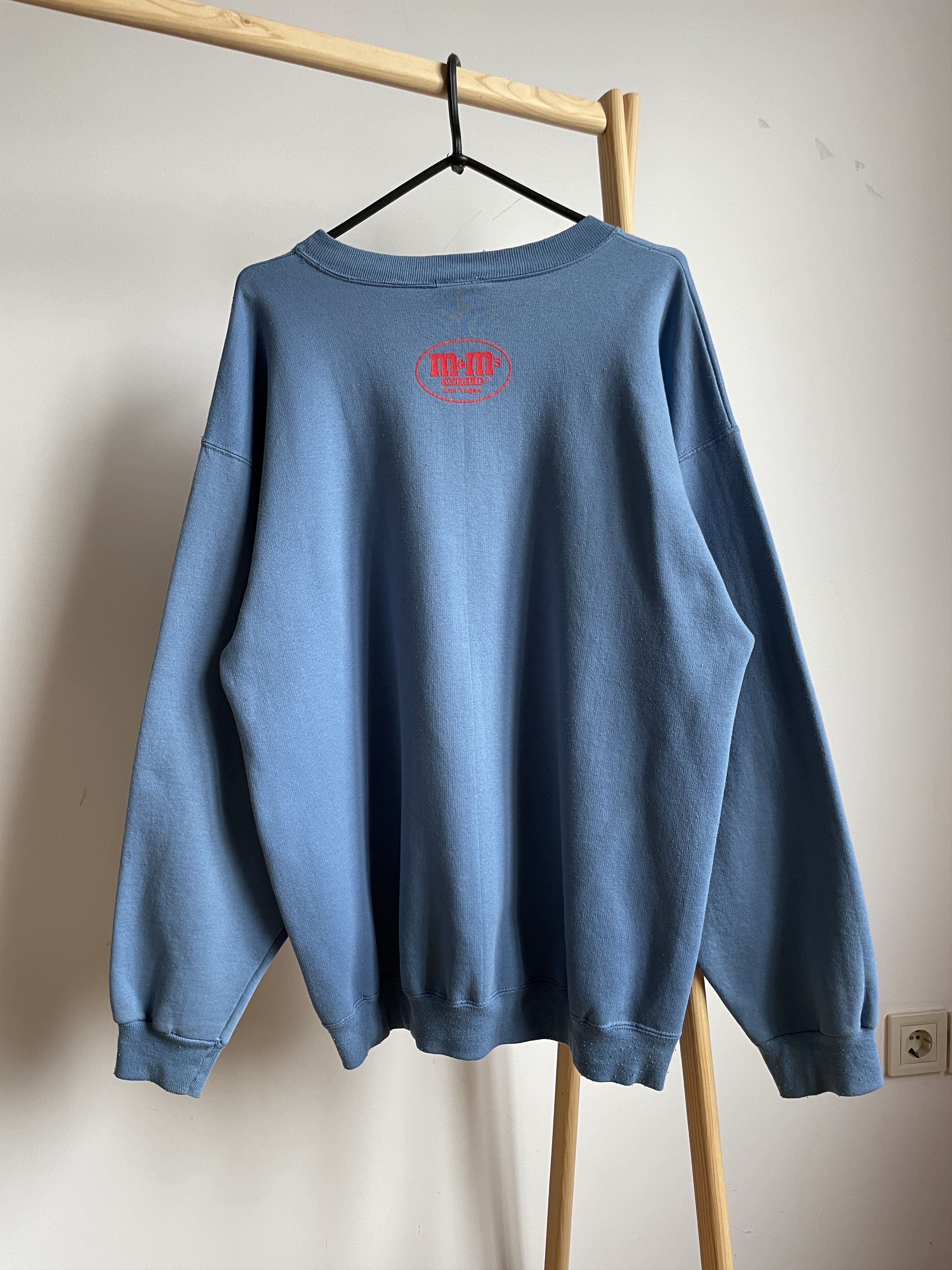 Vintage University of M&M's Vintage 90's Made in USA Sweatshirt Size US L / EU 52-54 / 3 - 2 Thumbnail
