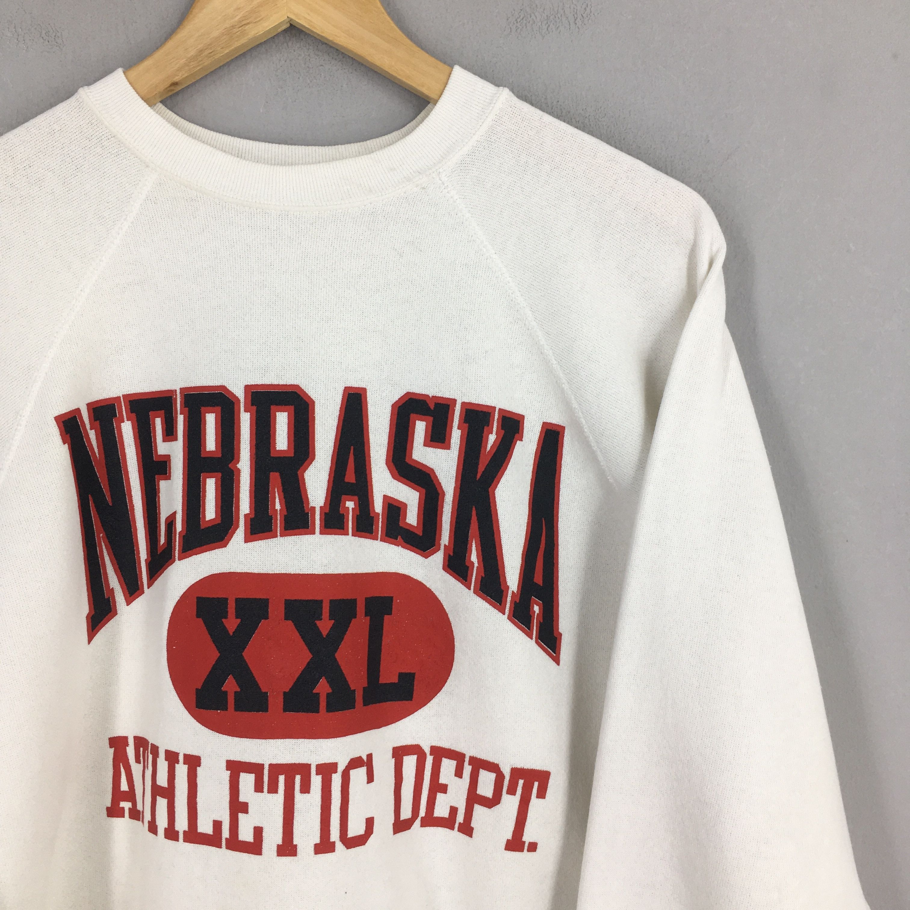 Other Vintage 90's Nebraska XXL Athletic Dept. Sweatshirts XLarge Size US XL / EU 56 / 4 - 2 Thumbnail