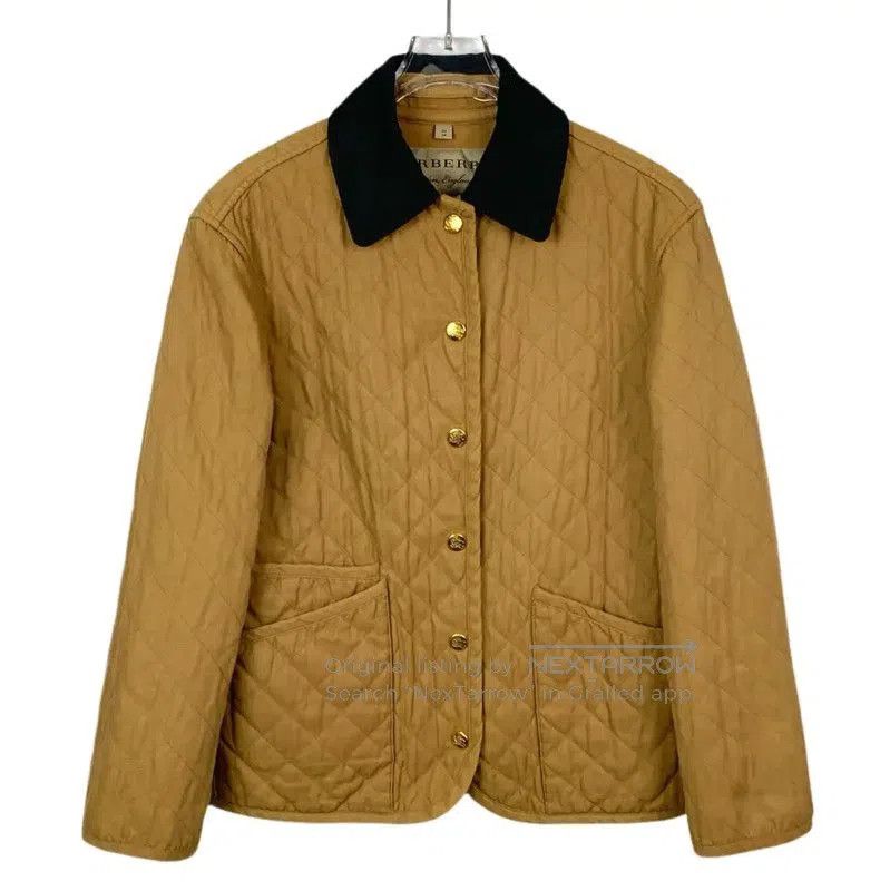 Burberry Burberry Women's Quilted Jacket in Brown. Size XS / US 0-2 / IT 36-38 - 1 Thumbnail