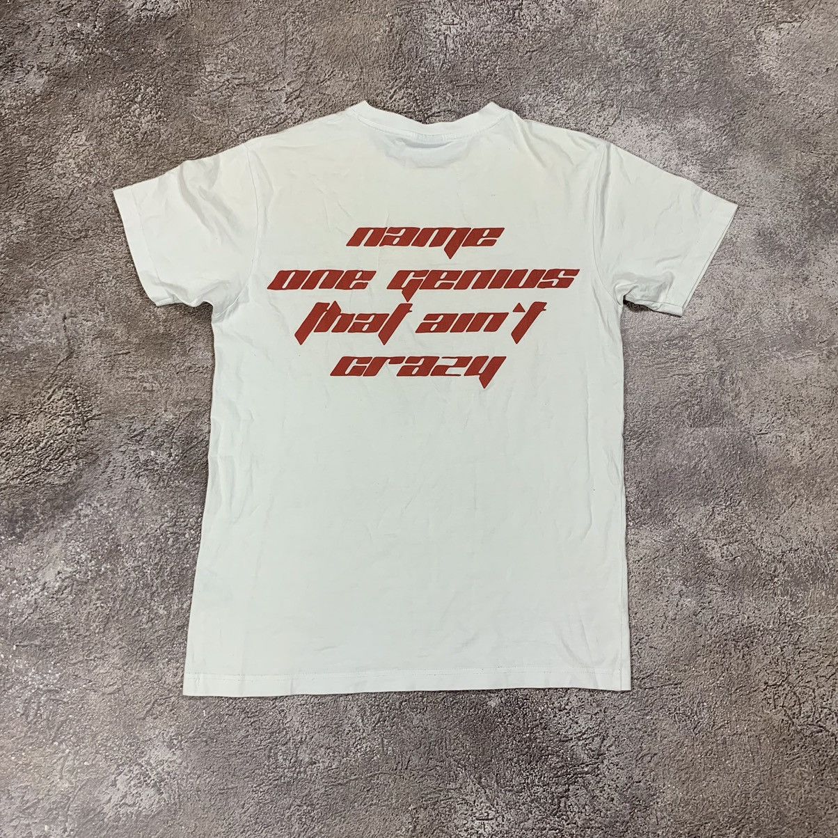 Vintage Y2K Kanye West Graphic Tee Streetwear Cream Vintage Slim M Size US M / EU 48-50 / 2 - 5 Thumbnail