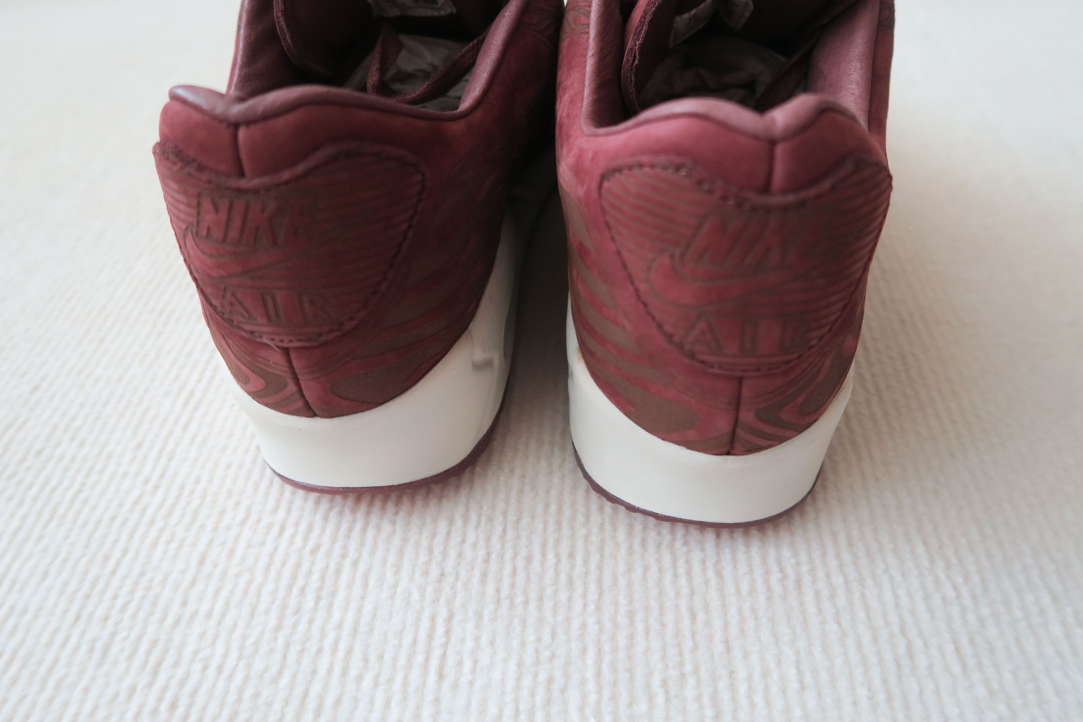 Nike Nike Air Max 90 Laser Mahogany Sneakers Size US 12 / EU 45 - 11 Thumbnail