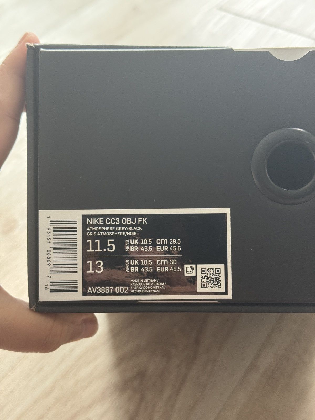 Nike Nike CC3 OBJ FK trainers Size US 11.5 / EU 44-45 - 8 Thumbnail