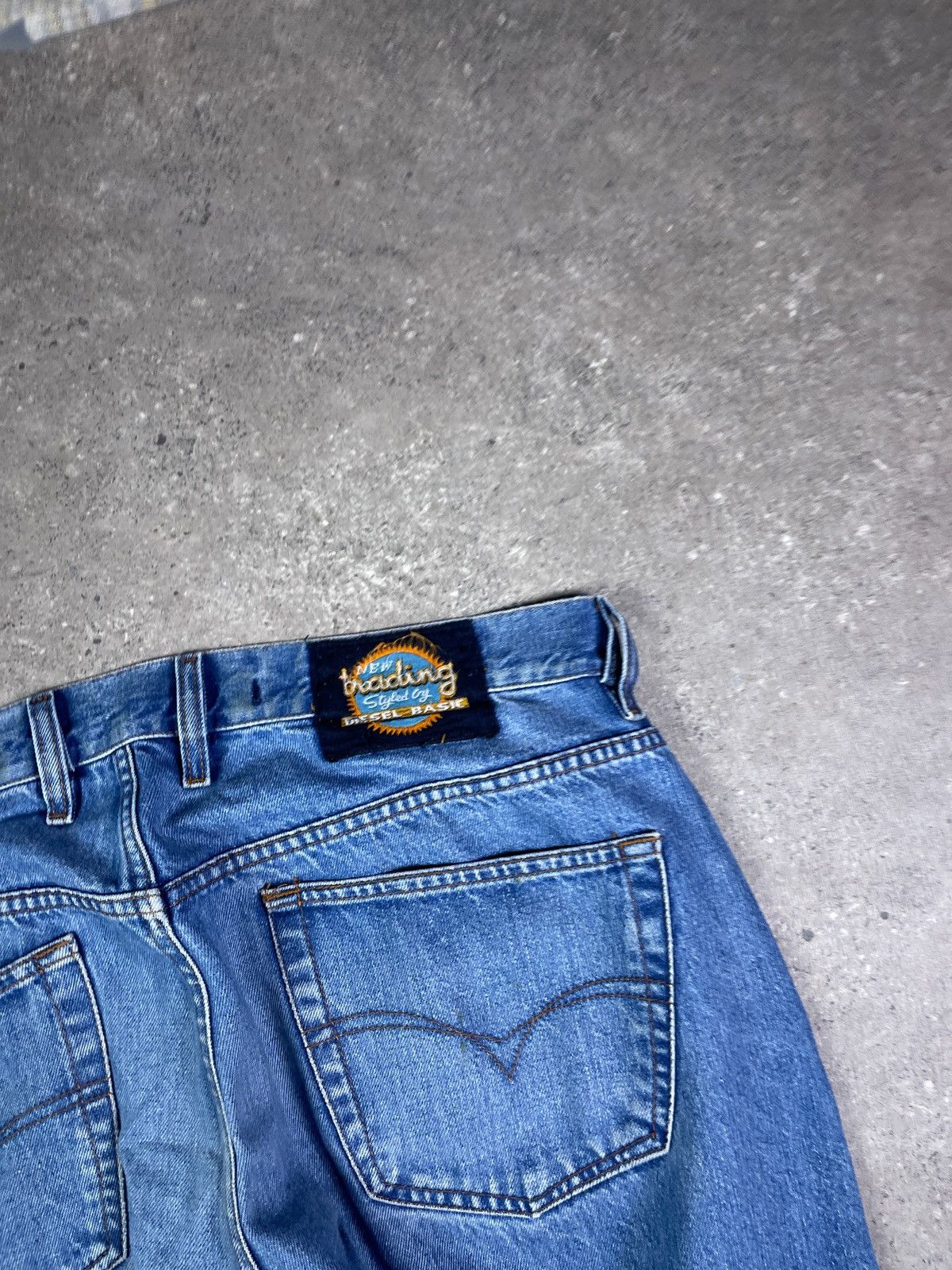 Diesel × Vintage Vintage y2k Diesel Denim Baggy hop Pants Size US 38 / EU 54 - 4 Thumbnail