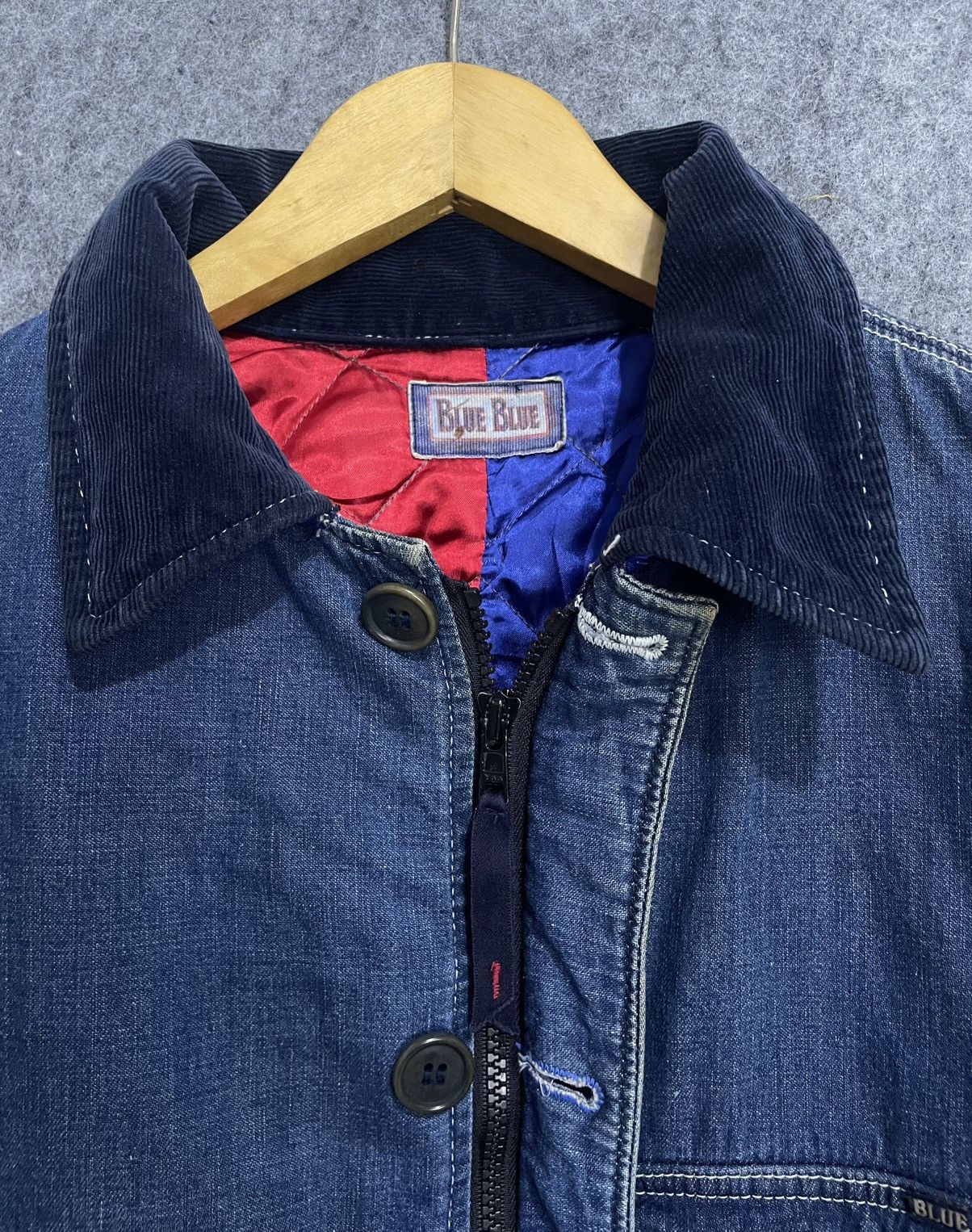 Blue Blue Japan Blue Blue Japan Chore Denim Jacket Size US L / EU 52-54 / 3 - 5 Thumbnail