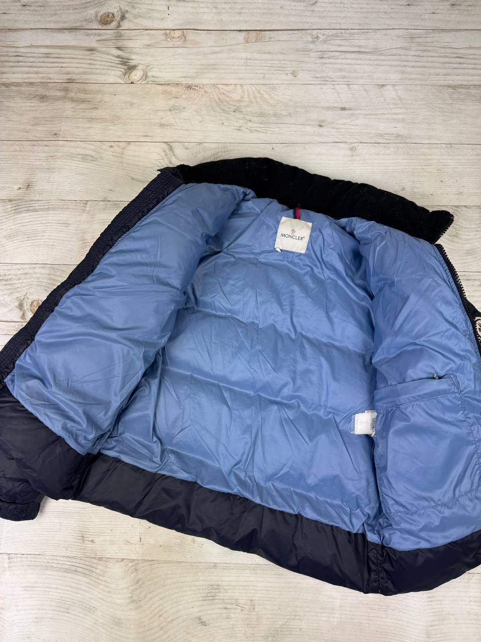 Moncler Himalaya Down Puffer Jacket Vintage Big Logo
