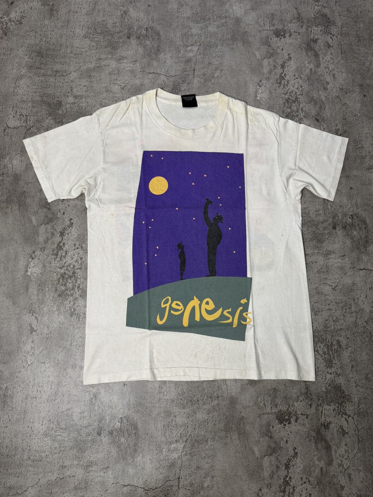 Band Tees VINTAGE 90’S GENESIS WE CAN’T DANCE TOUR T-SHIRT Size US XL / EU 56 / 4 - 1 Thumbnail