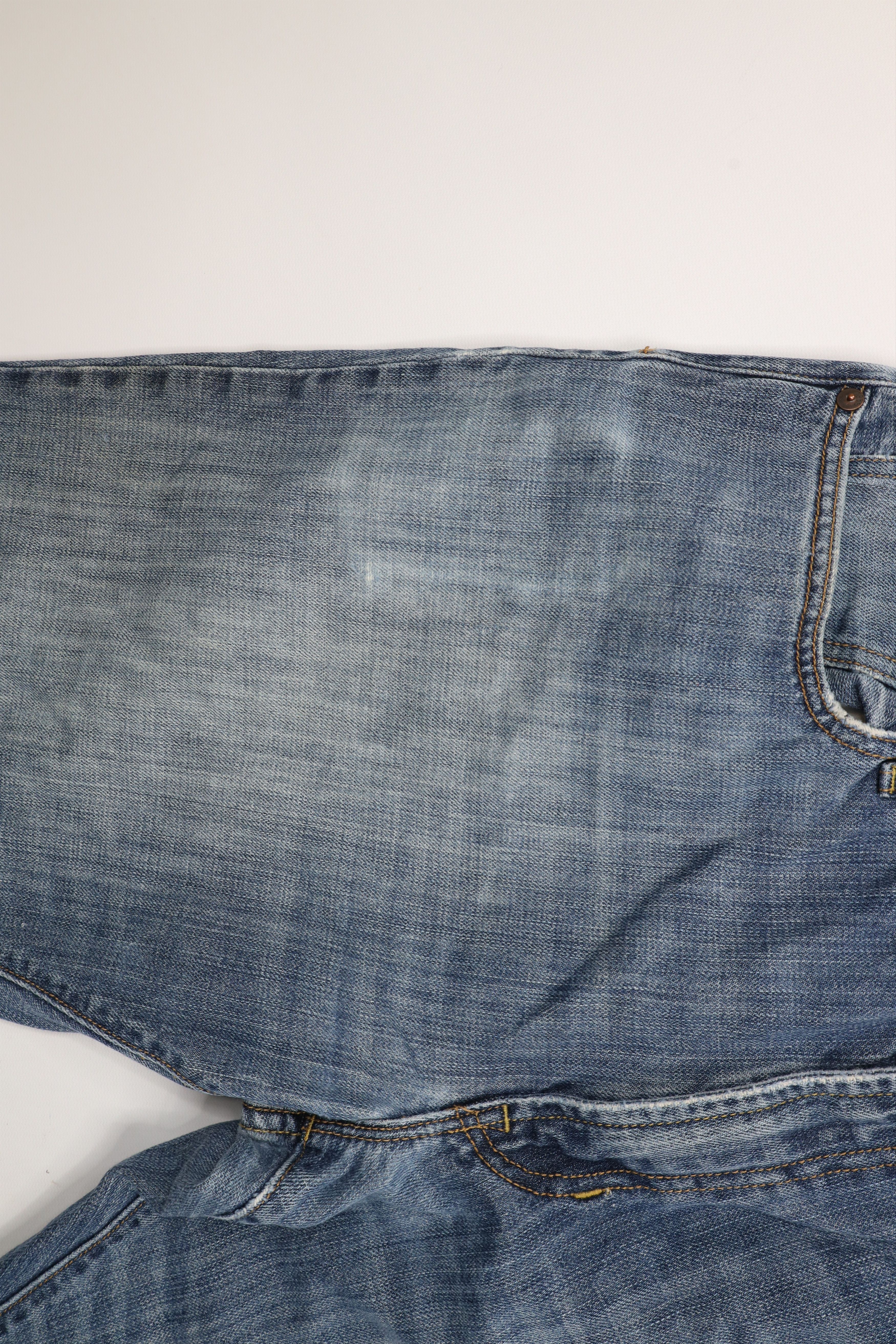 Gap × Vintage Vintage Y2K Gap Flared Wide Leg Boot Cut Denim Jeans Blue Size US 36 / EU 52 - 6 Thumbnail