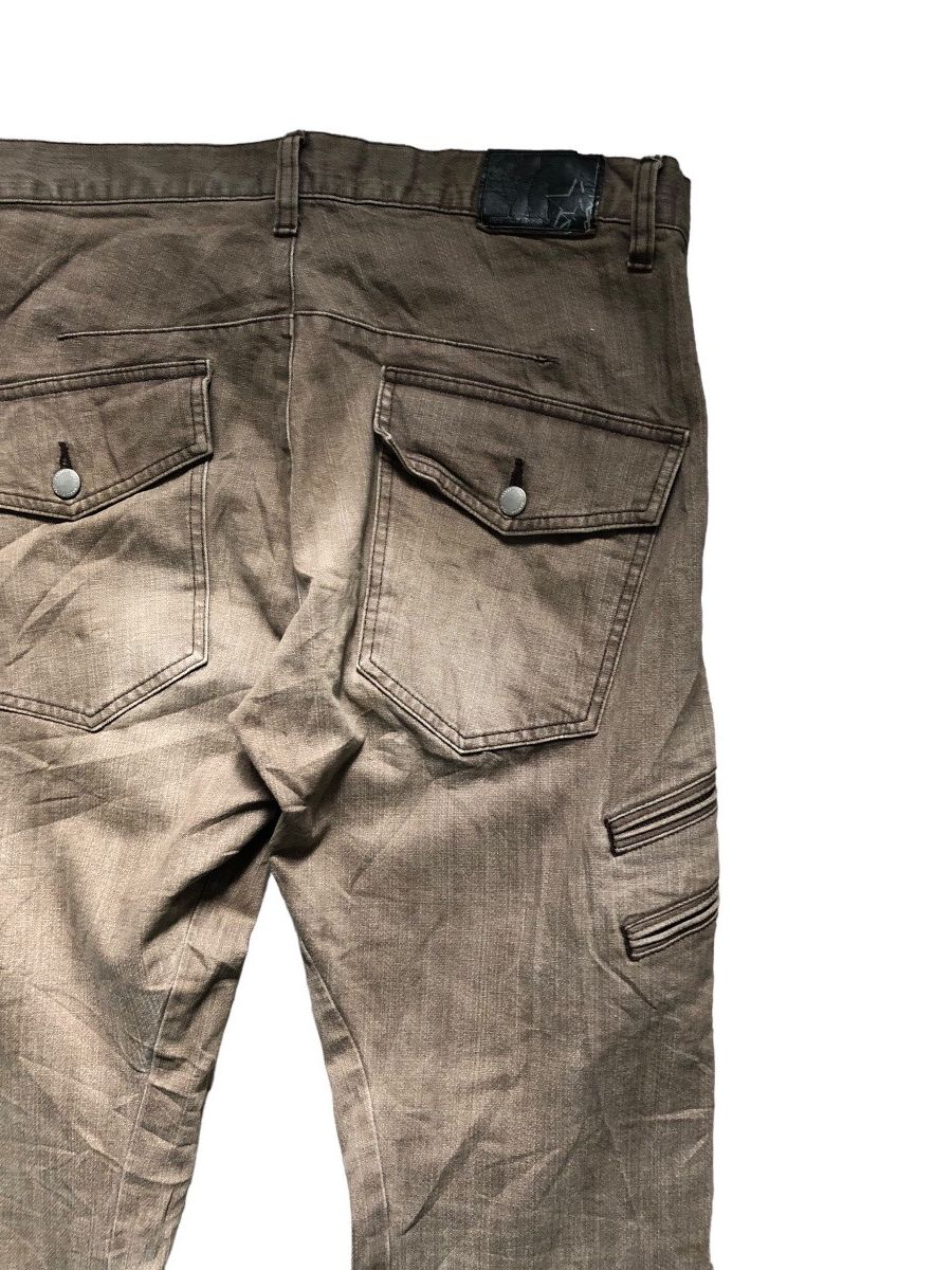 If Six Was Nine × Japanese Brand × Le Grande Bleu (L.G.B.) Rattle Trap multi zipper pants Size US 33 - 7 Thumbnail
