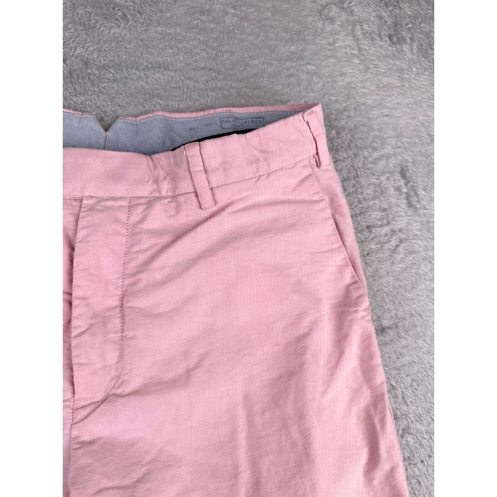 Polo Ralph Lauren Polo Ralph Lauren Shorts Men 32 Pink Chino 100% Cotton Flat Front Golf Golfer 9" Size US XS / EU 42 / 0 - 5 Thumbnail