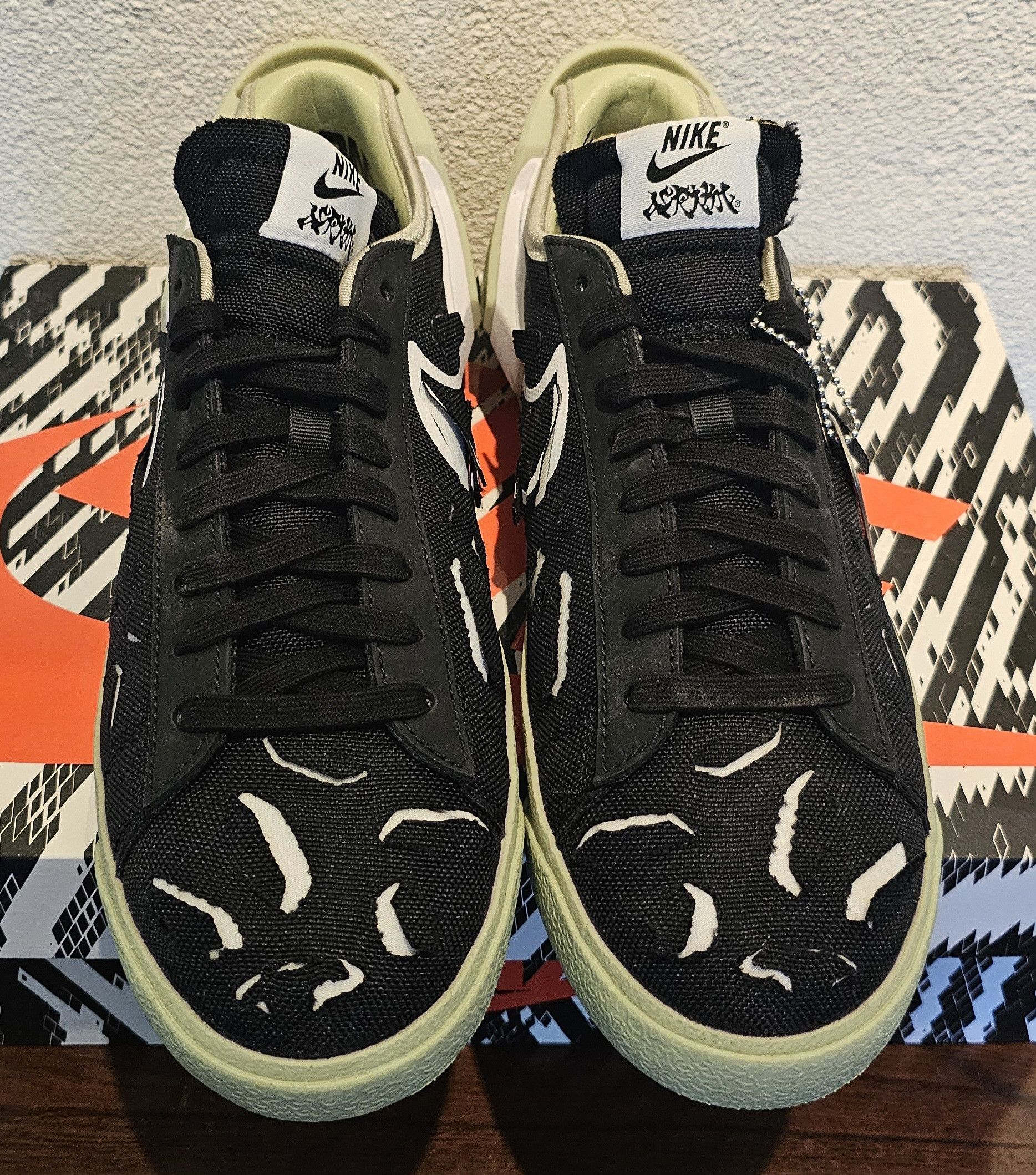 Acronym × Errolson Hugh × Nike Nike Blazer low / ACRNM S9/42,5 Size US 9 / EU 42 - 9 Thumbnail