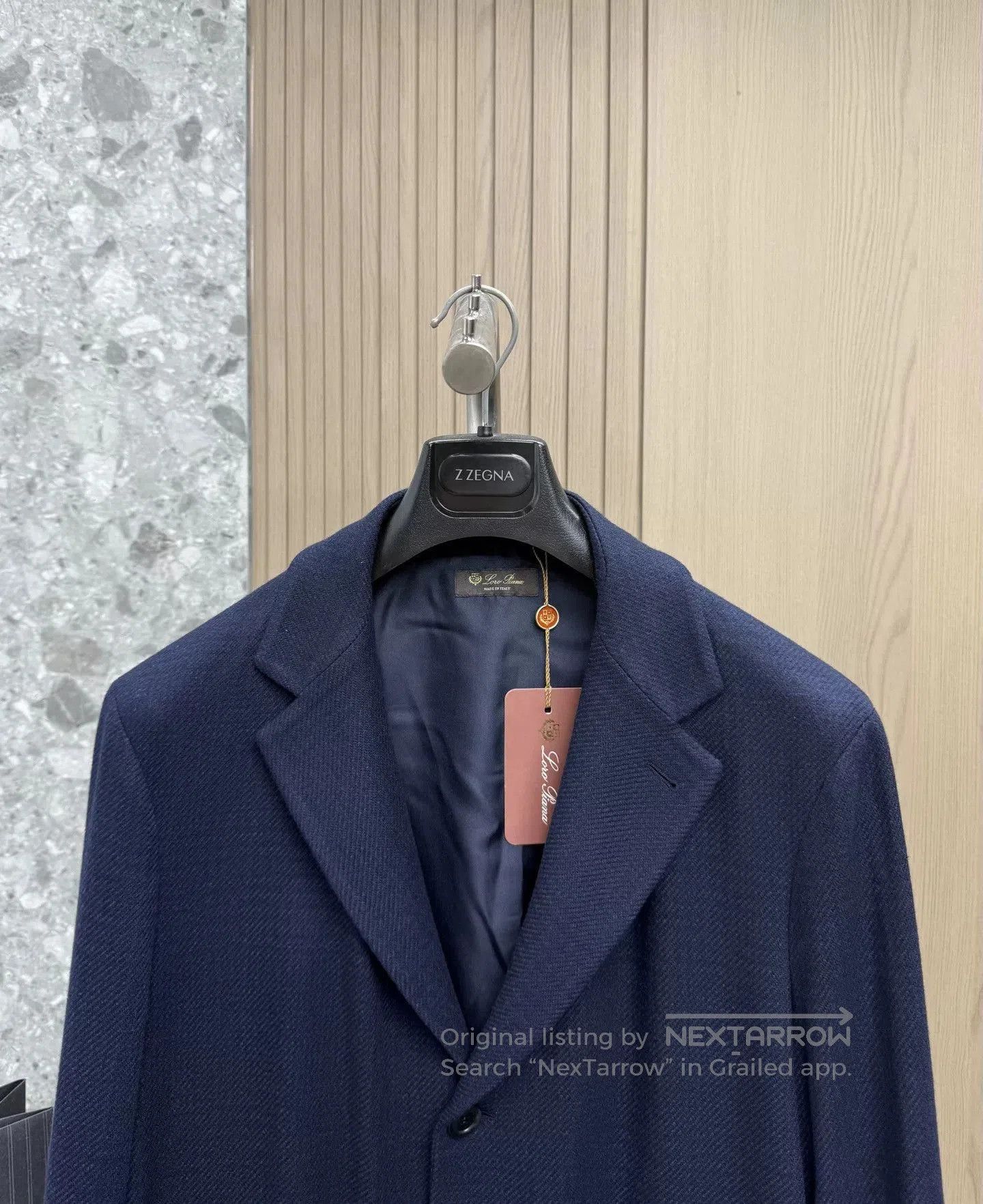 Loro Piana Loro Piana Gift Of King 12 Micron Checked Coat. Size US XL / EU 56 / 4 - 2 Thumbnail