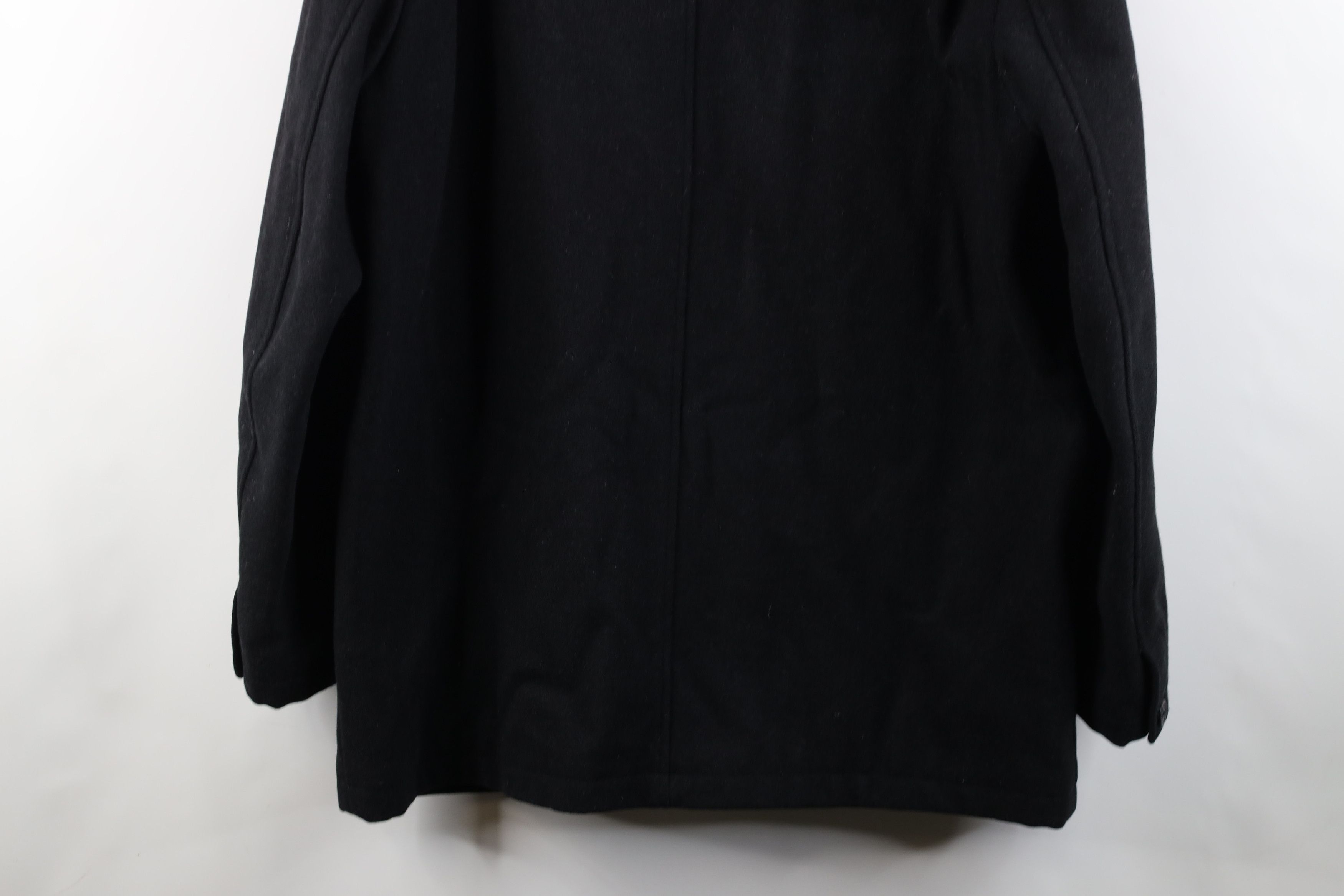 J.Crew J Crew Quilt Lined Wool University Jacket Coat Black Size US L / EU 52-54 / 3 - 15 Thumbnail