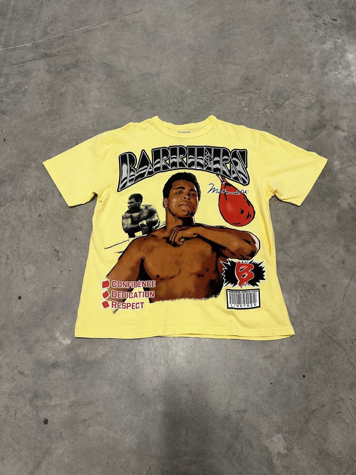Barriers Barriers Muhammad Ali Graphic Tee (New) Size US XL / EU 56 / 4 - 1 Thumbnail