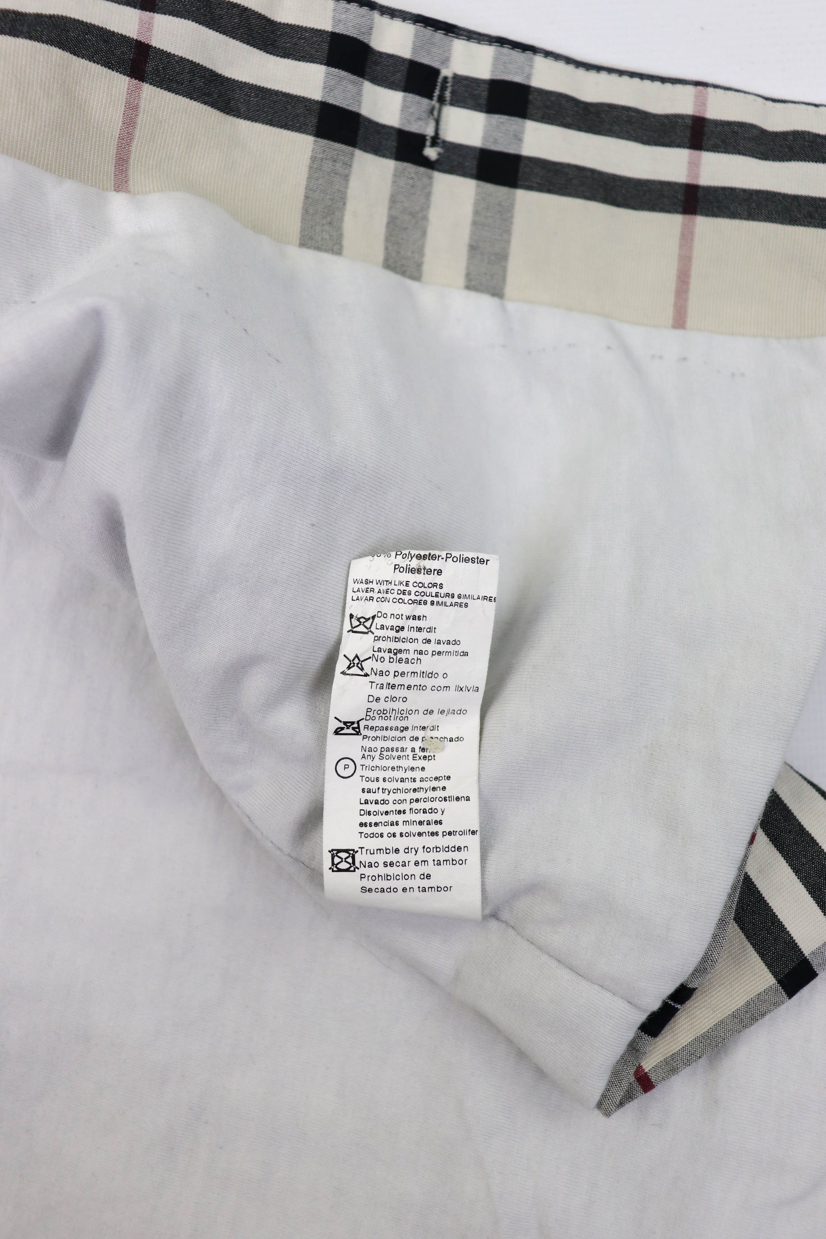 Burberry Burberry Girls Baby 6M Light Beige Checkered Coat Jacket Size XXS / US 00 / IT 34 - 12 Thumbnail