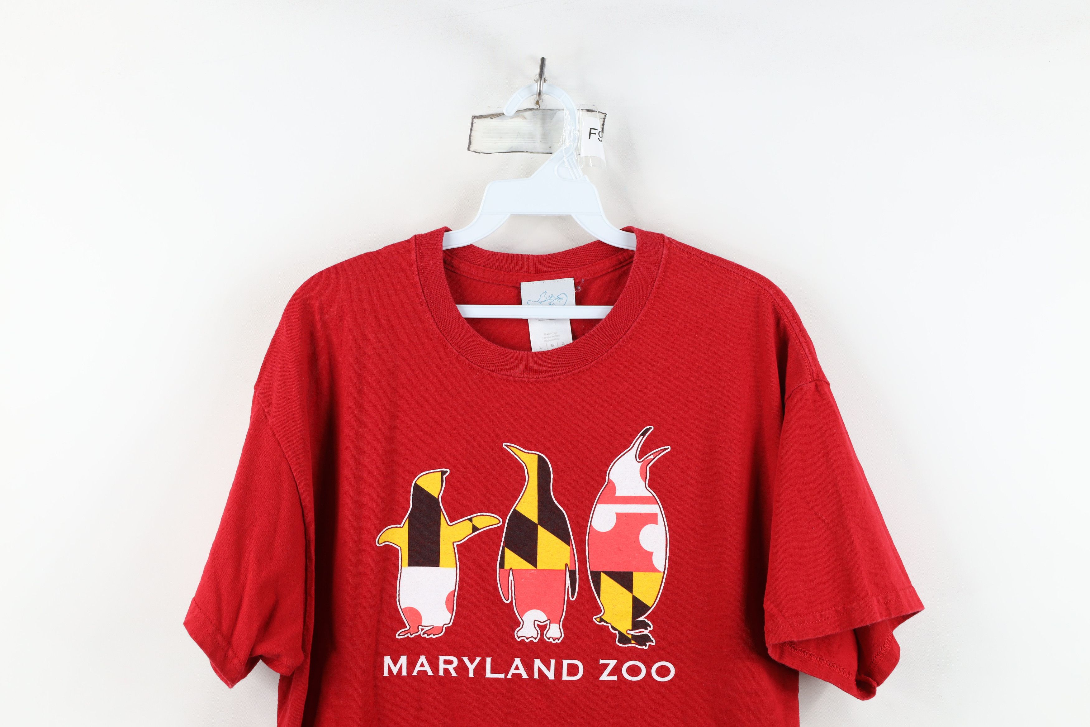 Vintage Vintage Spell Out Maryland Zoo Penguins Short Sleeve T-Shirt Size US L / EU 52-54 / 3 - 2 Thumbnail
