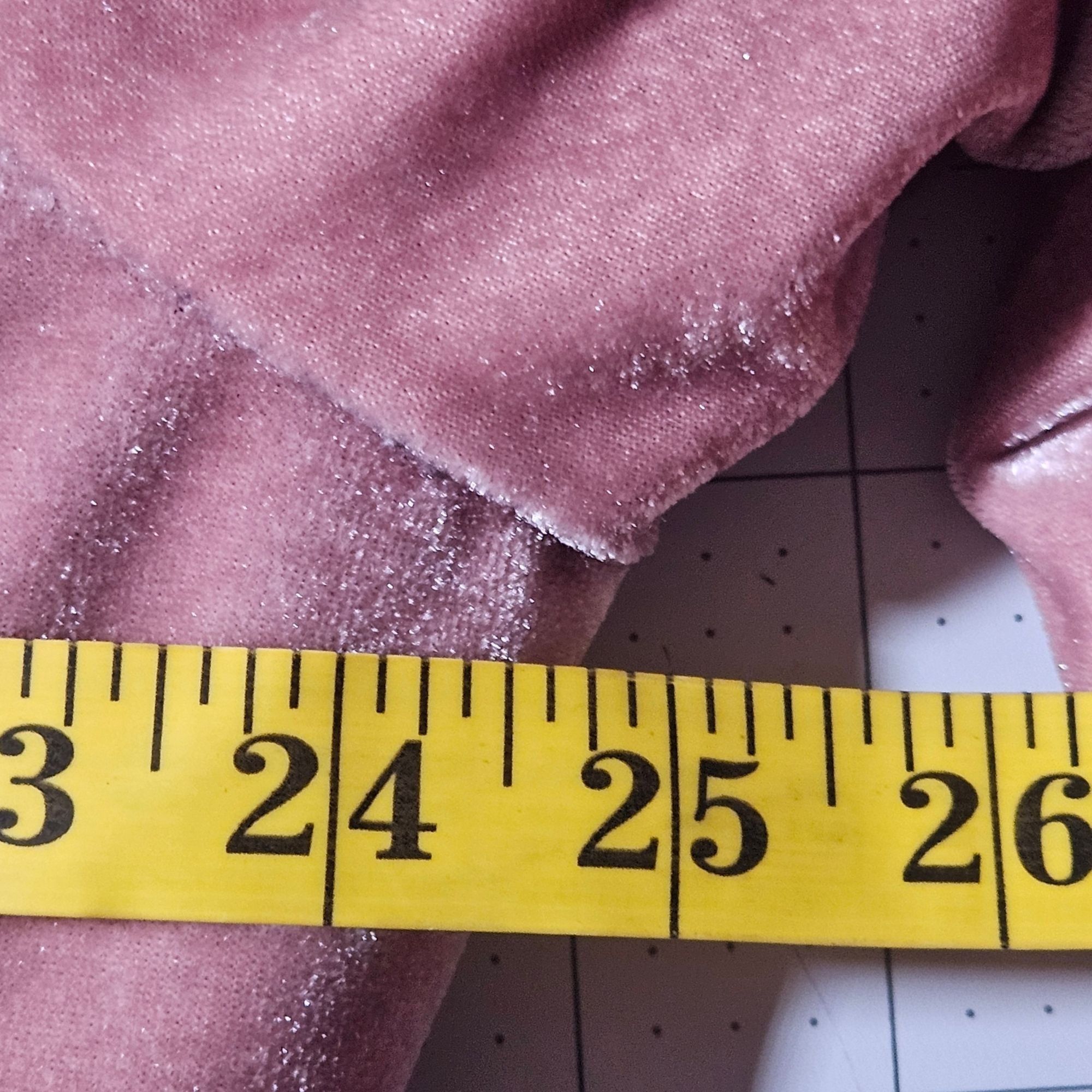 Other Sabrina Lauren Women’s Velvet Bomber Jacket Pink 3X | Quiet Size 3XL / US 20-22 - 4 Thumbnail