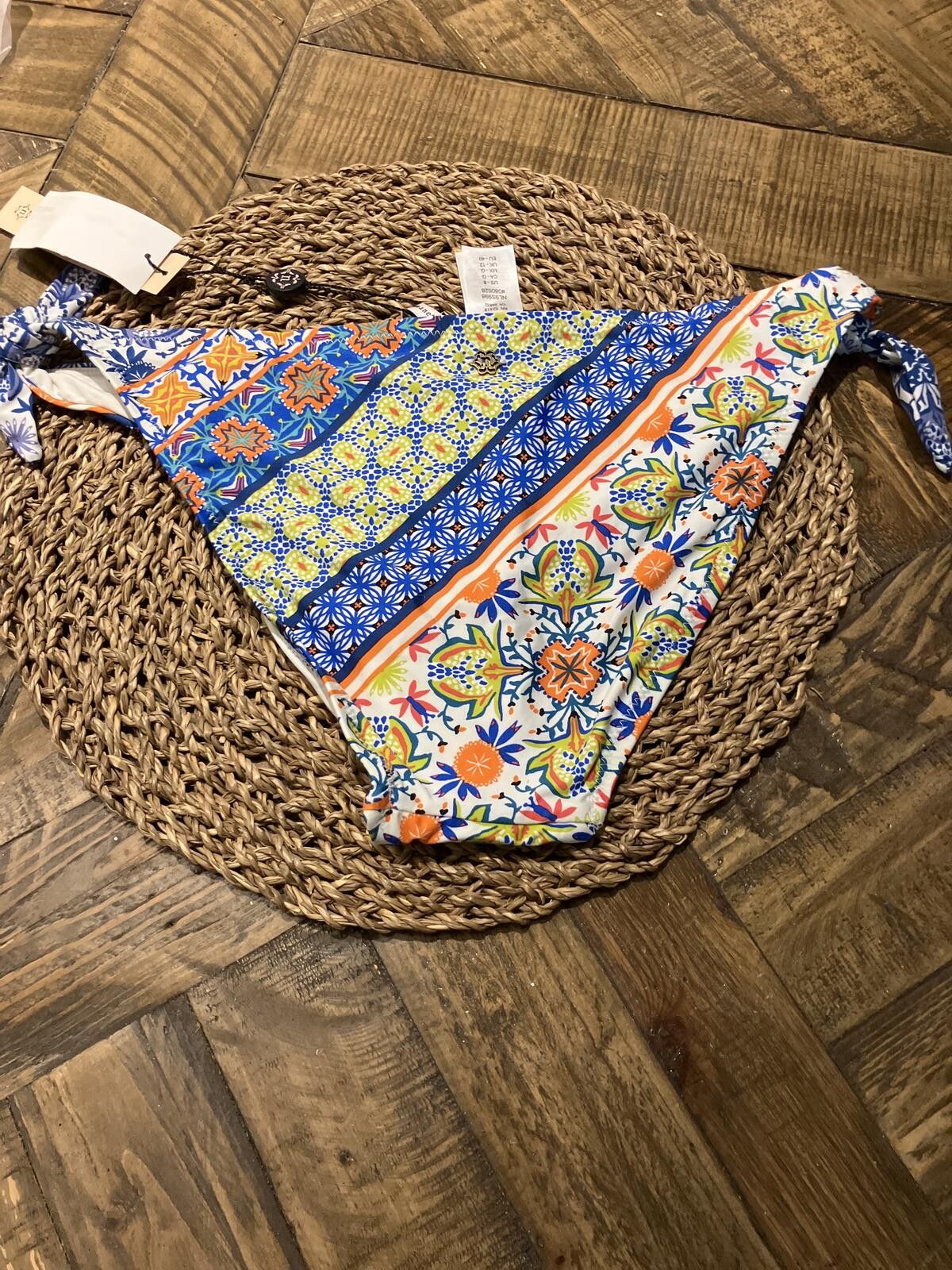 Other NWT Nanette Lepore Bikini Bottom with Colorful Tile Print Size ONE SIZE - 6 Thumbnail