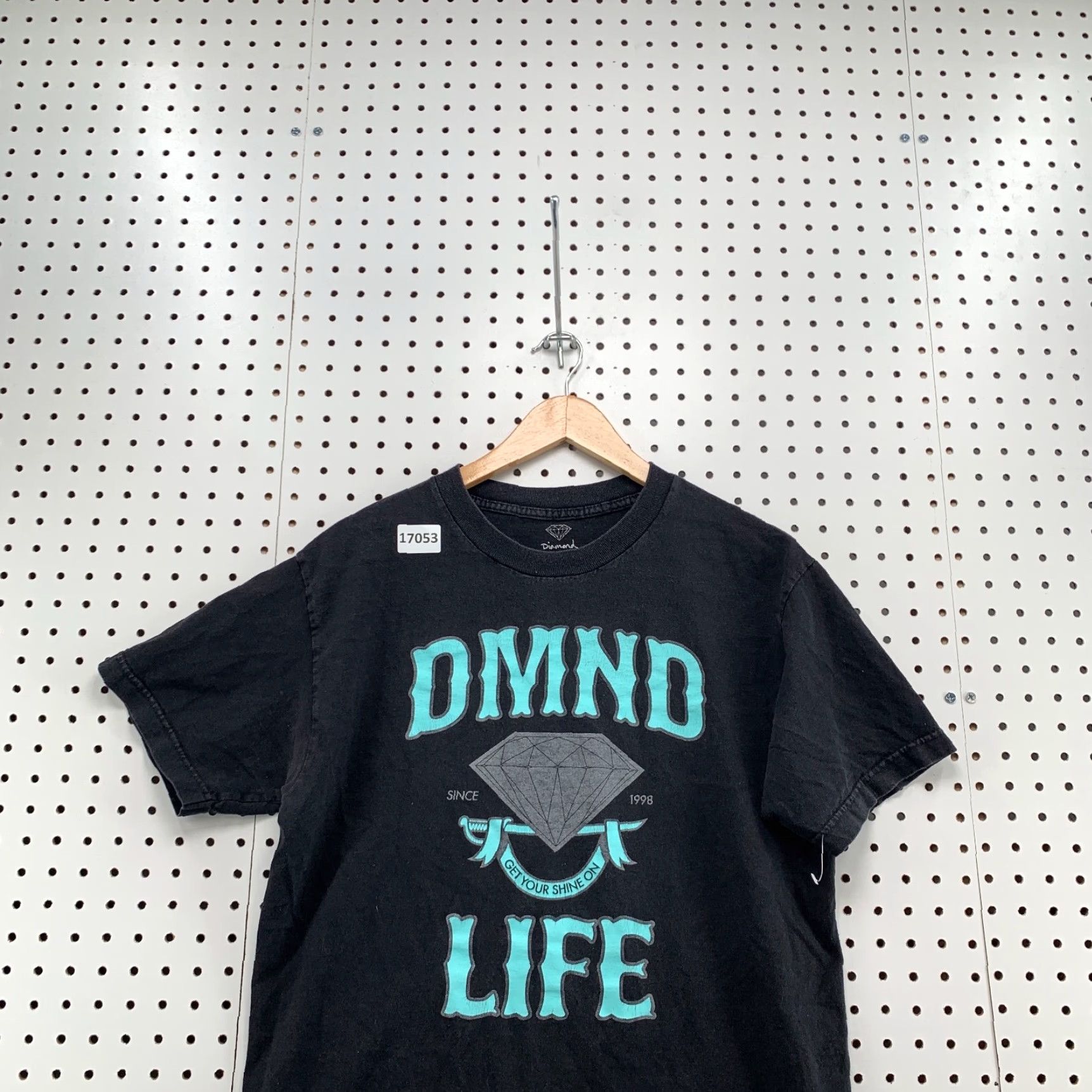 Diamond Supply Co. Diamond Supply Life Shirt Men Medium Black Short Sleeve Skateboard Size US M / EU 48-50 / 2 - 5 Thumbnail