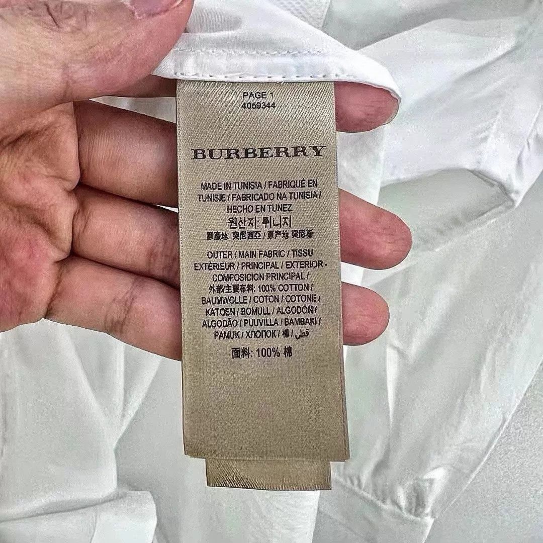 Burberry Burberry chest panel long sleeve shirt UK8 new with tags Size S / US 4 / IT 40 - 4 Thumbnail