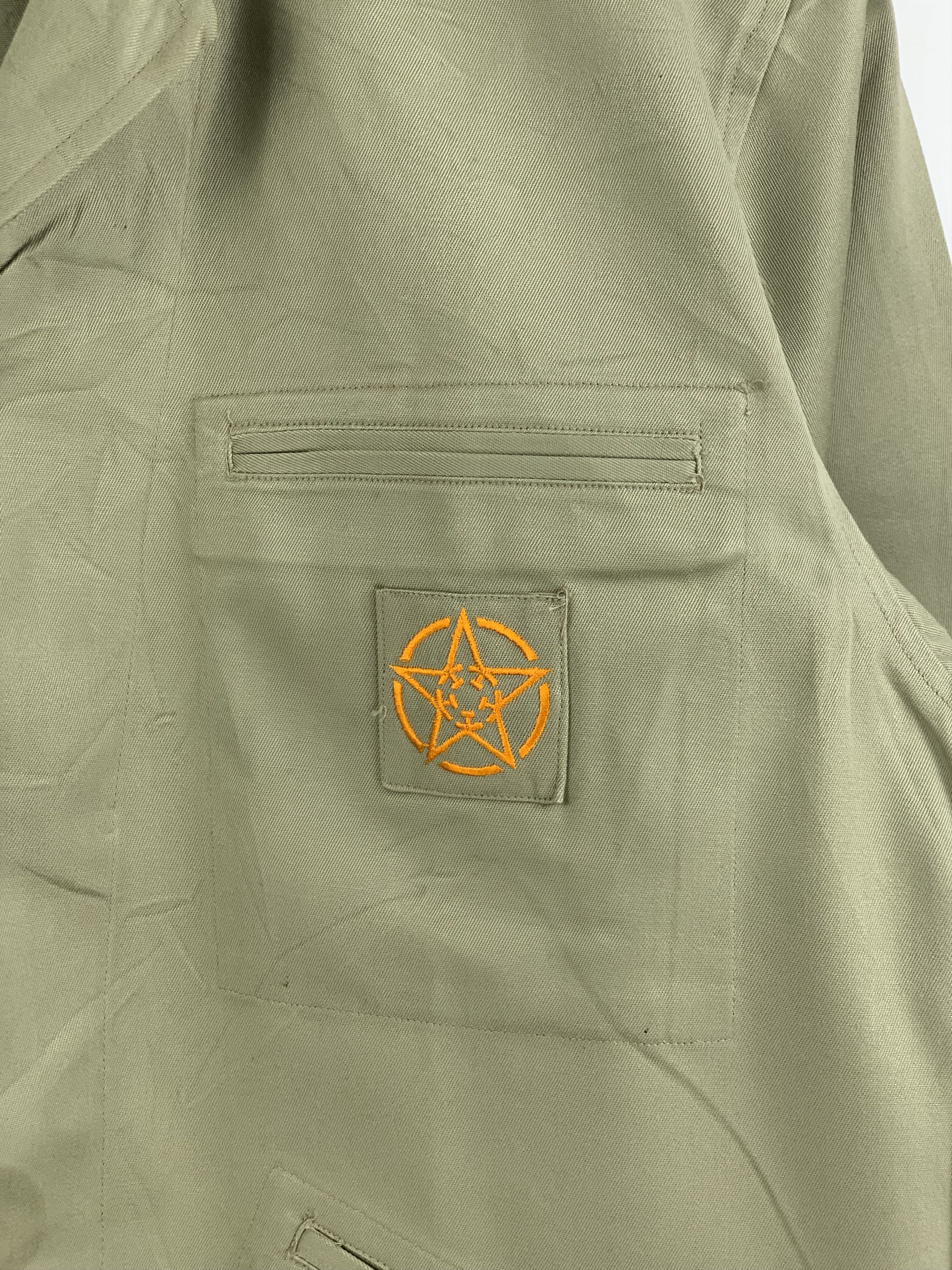 Japanese Brand Vintage Japanese Brand Worker Denim Jacket J1619 Size US M / EU 48-50 / 2 - 8 Thumbnail